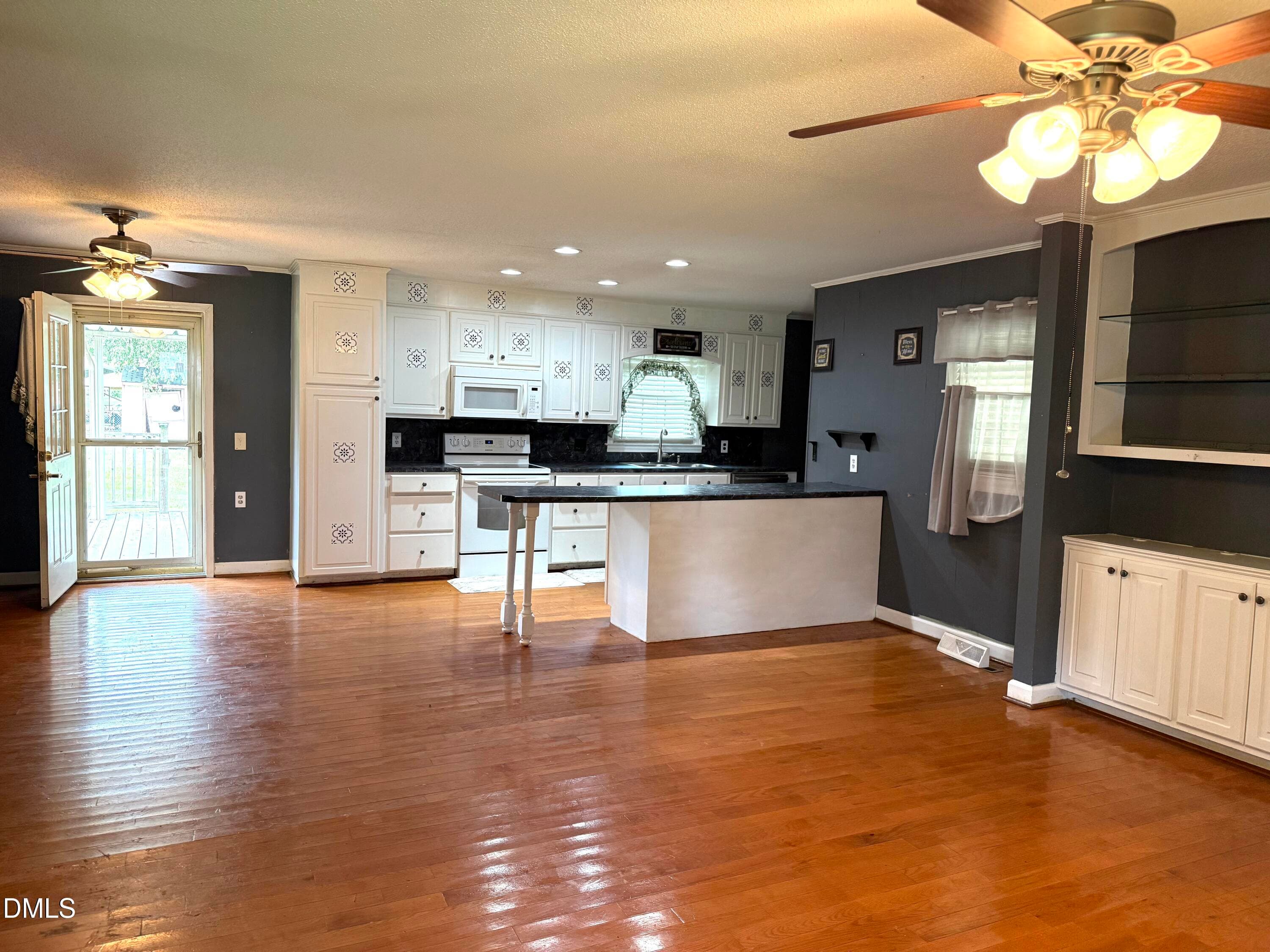 Kitchen, Dining and Den - 2248 Longleaf Pine Drive, Kinston, NC 28504