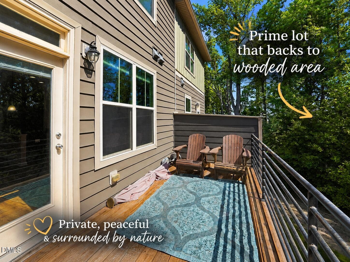 MLS Ready Deck View Kempthorne - 3217 Kempthorne Road, Cary, NC 27519, Cary