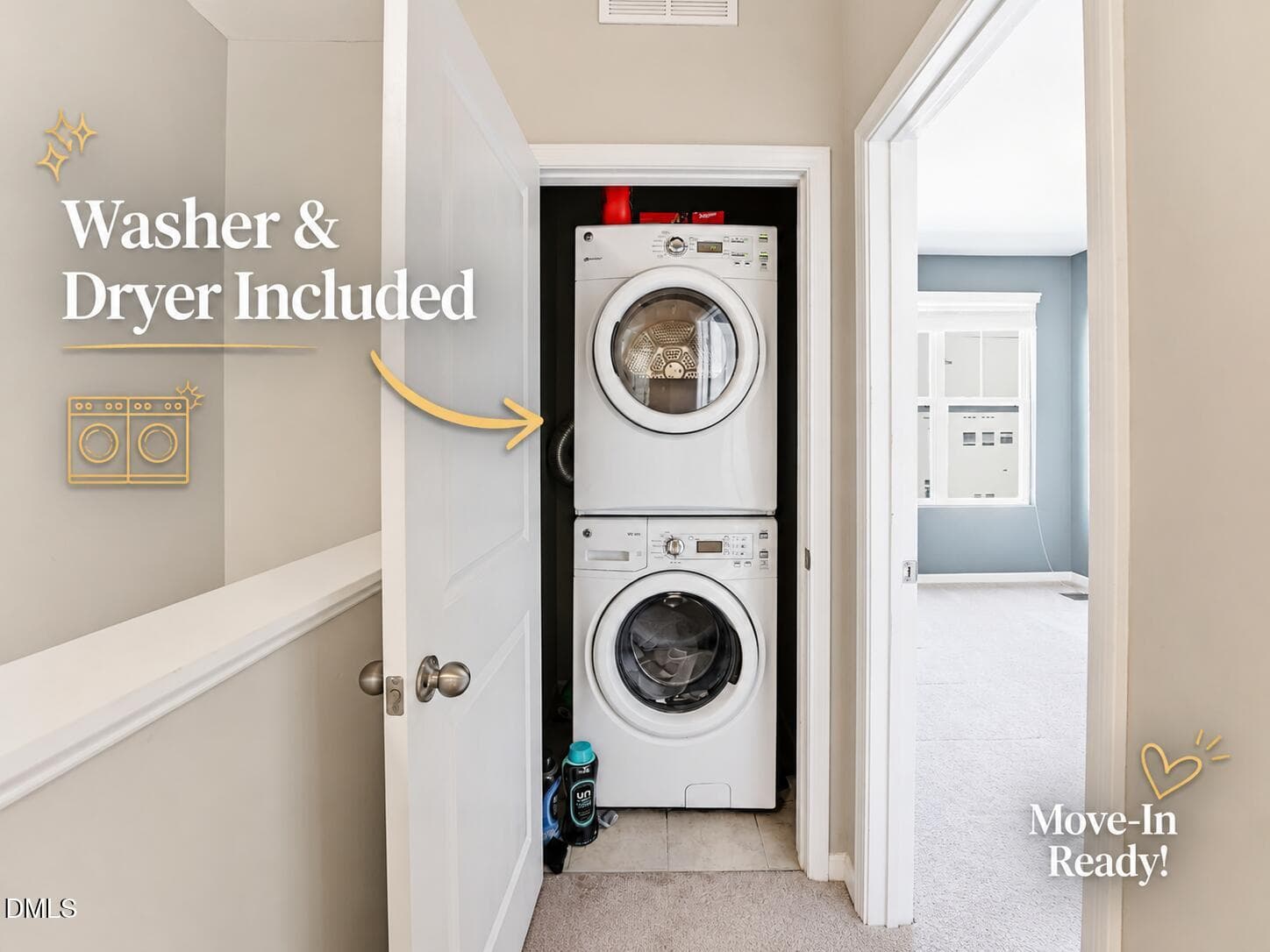 MLS Ready Washer Dryer Included Kempthor - 3217 Kempthorne Road, Cary, NC 27519, Cary