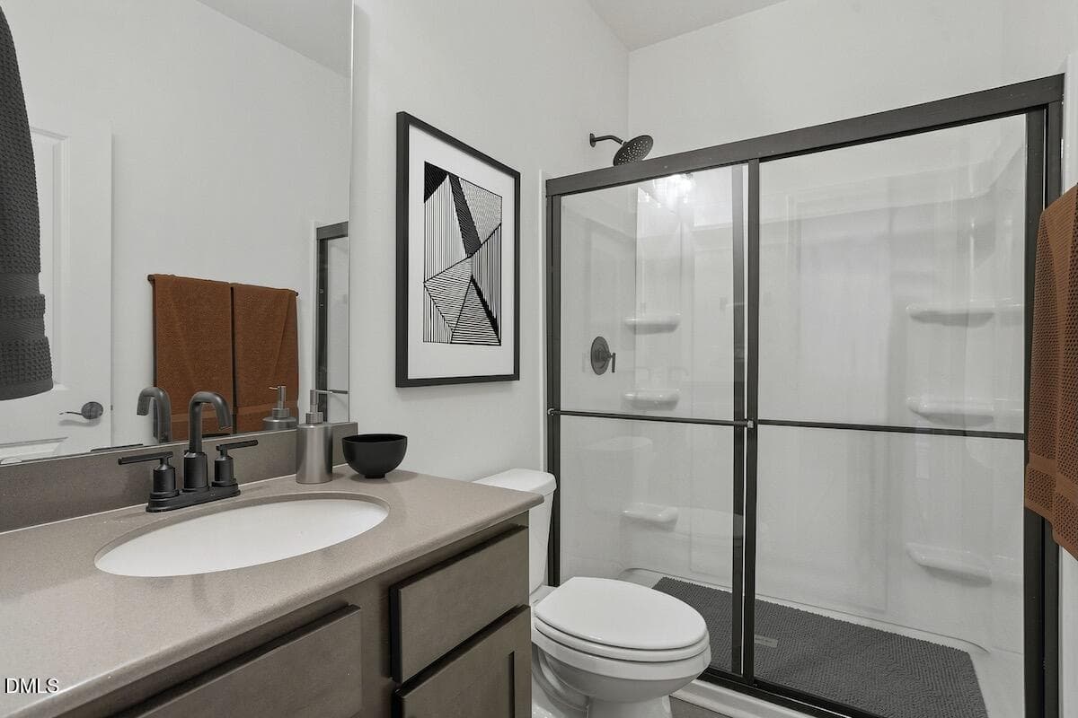 12-AI Bath upstairs - 1041 Ringhill Bluff Drive, Durham, NC 27704, Durham