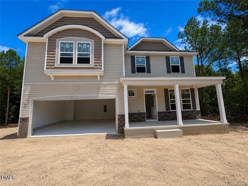 605 Grand Griffon Way Lot 50 front - 605 Grand Griffon Way, Lillington, NC 27546