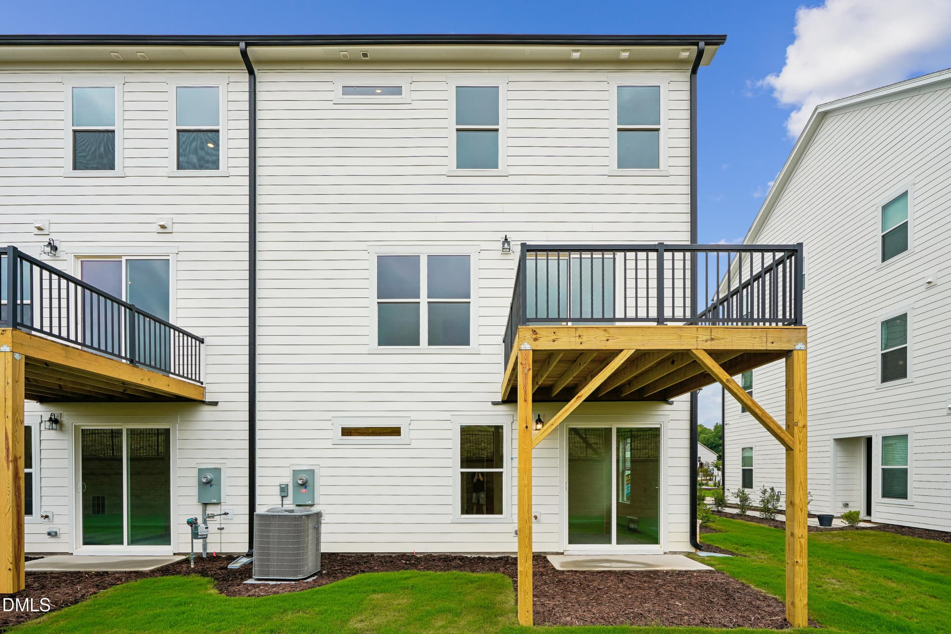 02-Back Elevation - 31 E Tiger Lily Trail, Clayton, NC 27527