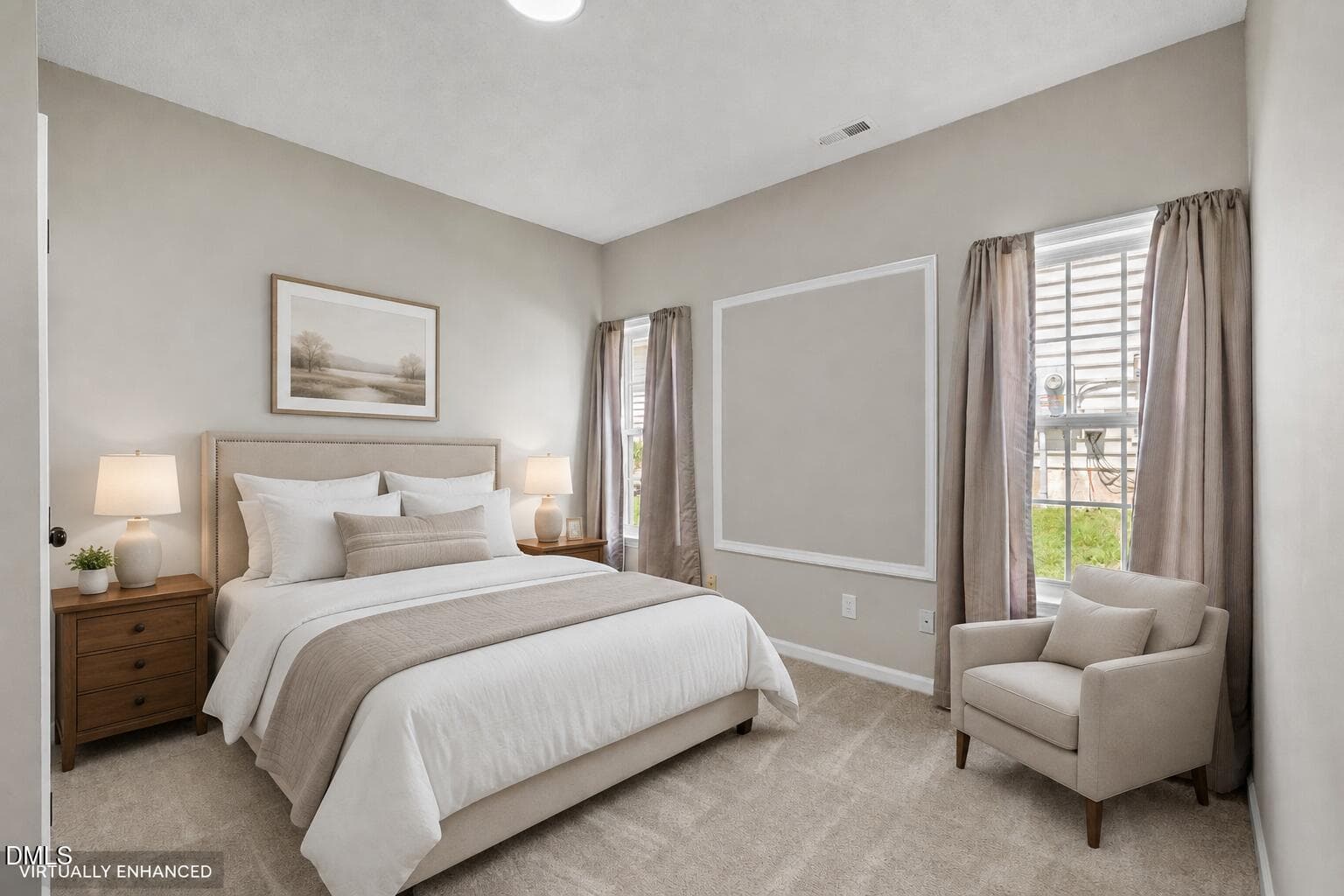 First floor bedroom - 2120 Castle Pines Drive, Raleigh, NC 27604, Raleigh