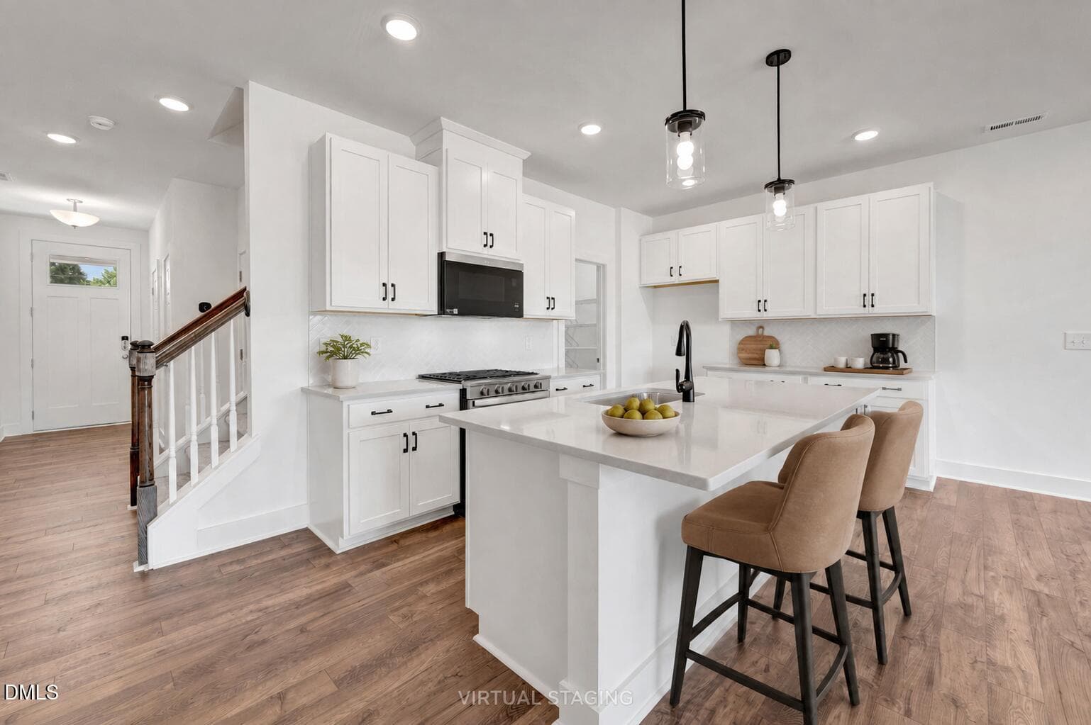 Kitchen - Virtually Staged - 51 Ara Court 211, Angier, NC 27501