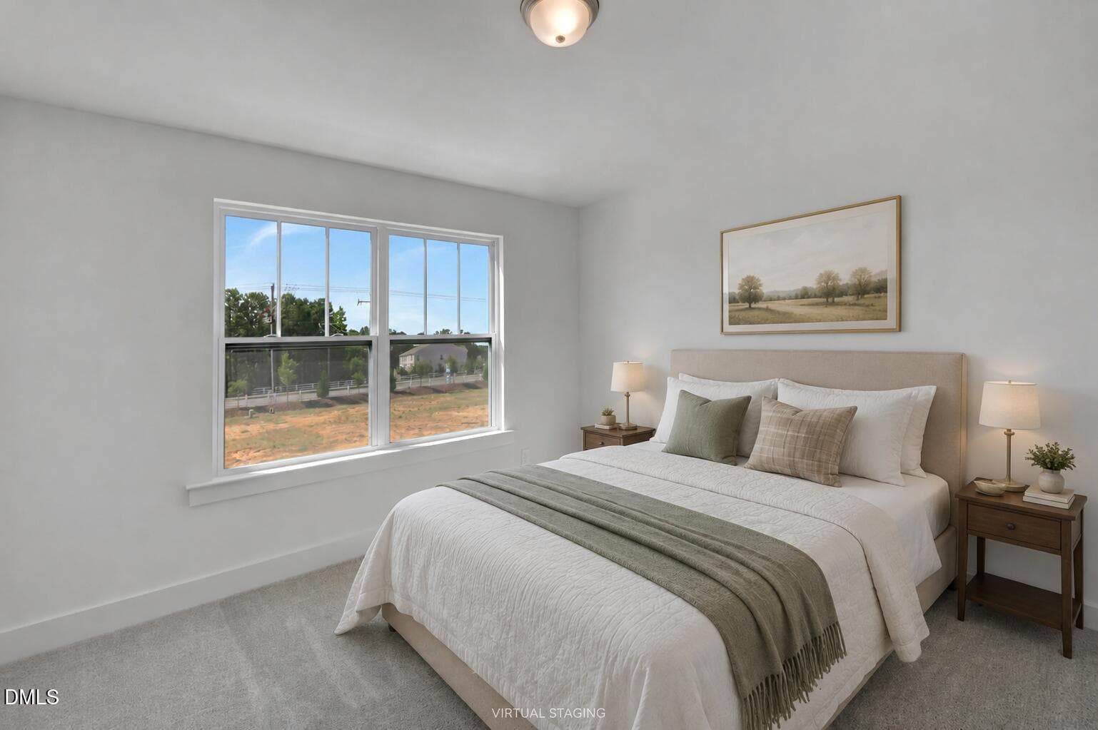 Bedroom 3 - Virtually Staged - 51 Ara Court 211, Angier, NC 27501
