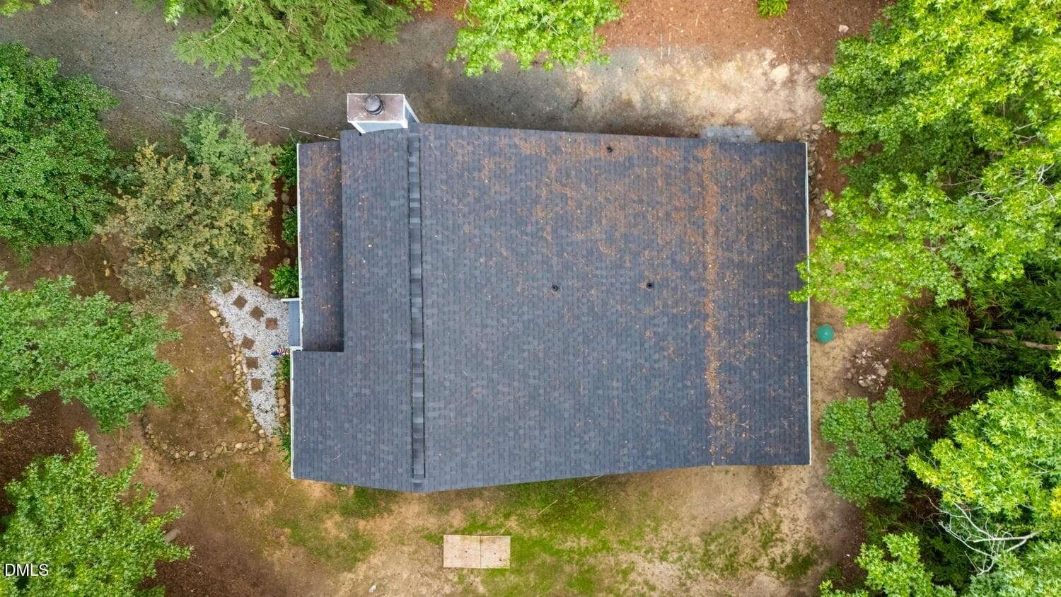 Aerial View - 70 Willow Way, Chapel Hill, NC 27516, Chapel Hill