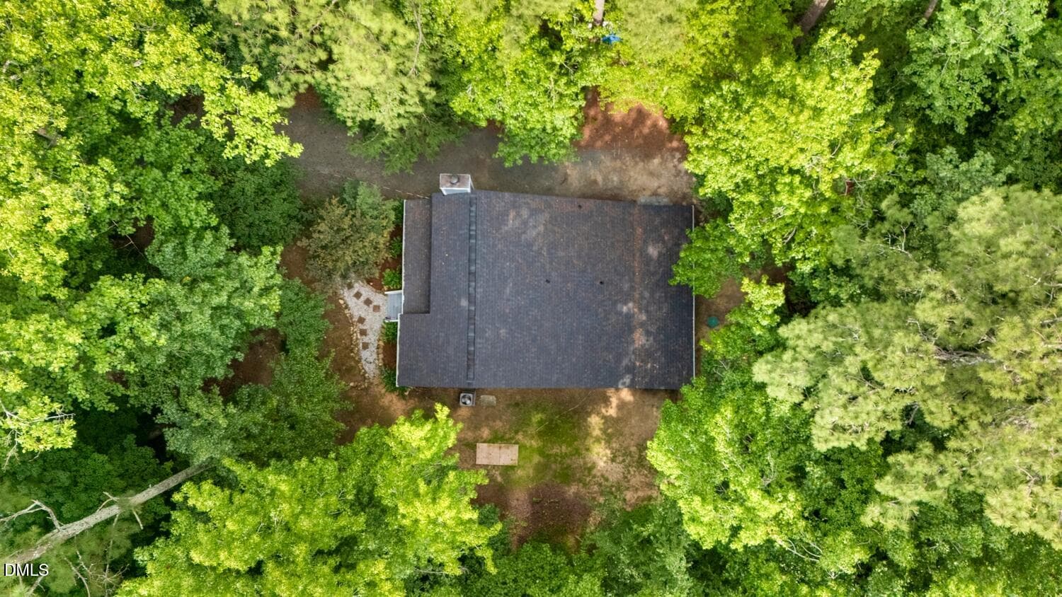 Aerial View - 70 Willow Way, Chapel Hill, NC 27516, Chapel Hill