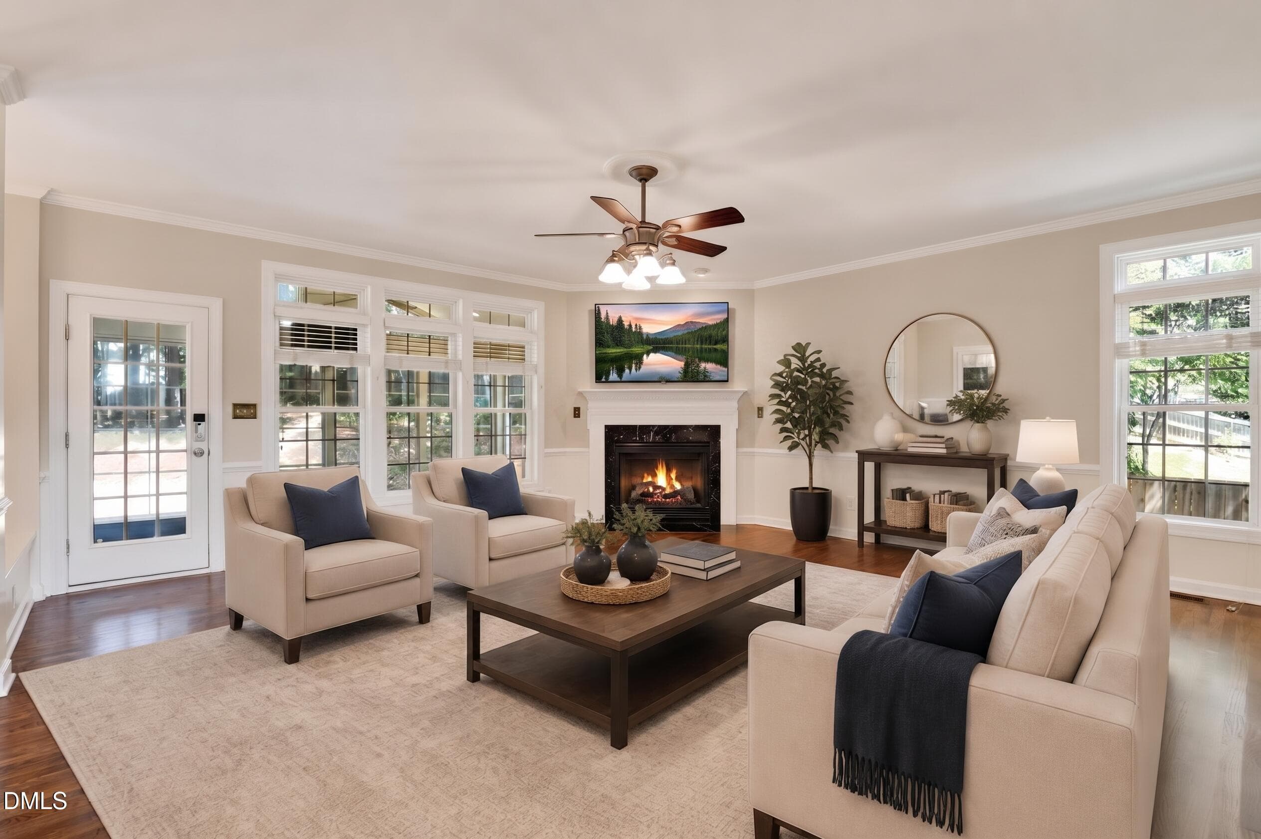 Family_Room_MLS - 110 Drakewood Place, Cary, NC 27518, Cary