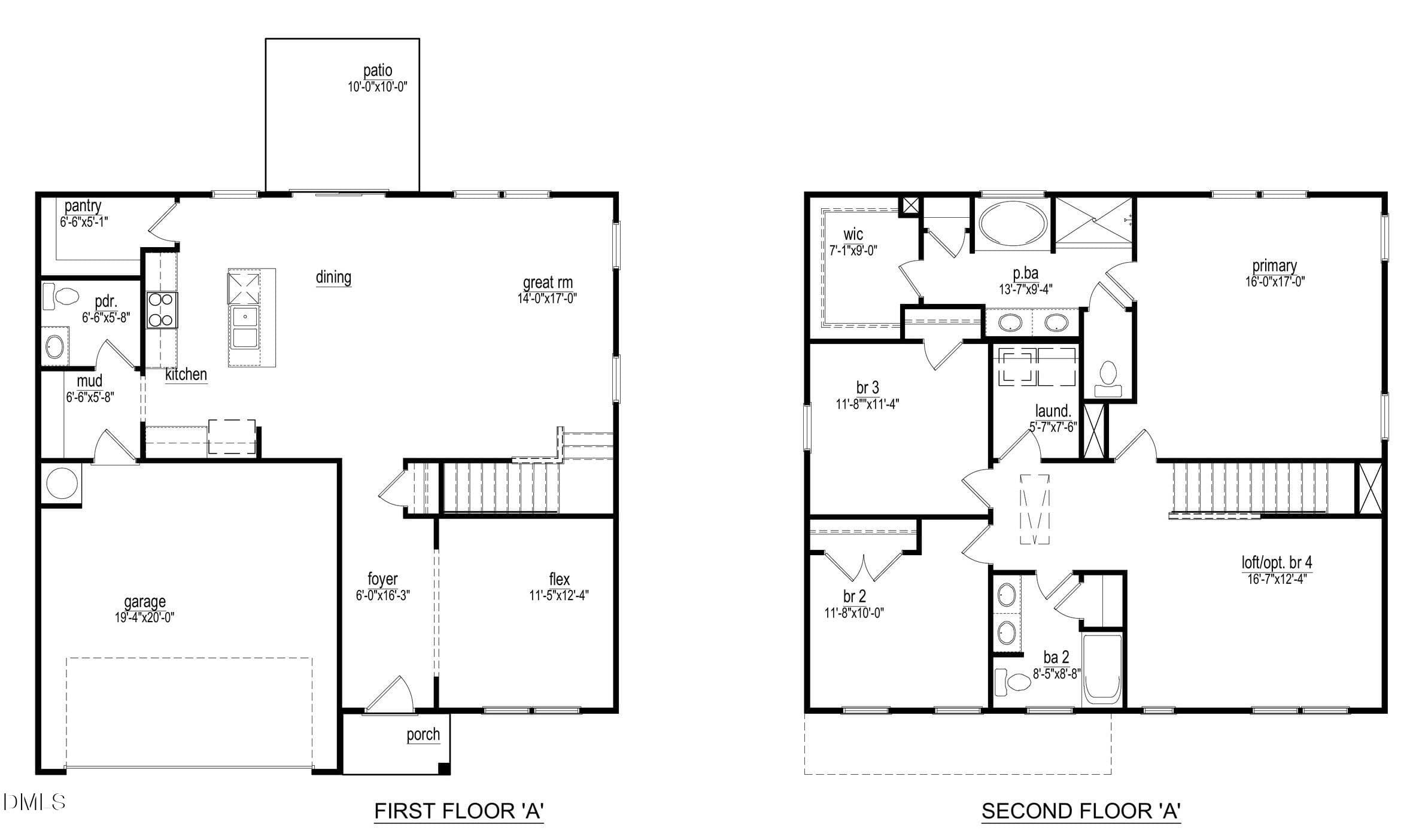 MLS Floor Plan - 709 Crestview Drive, Durham, NC 27712, Durham