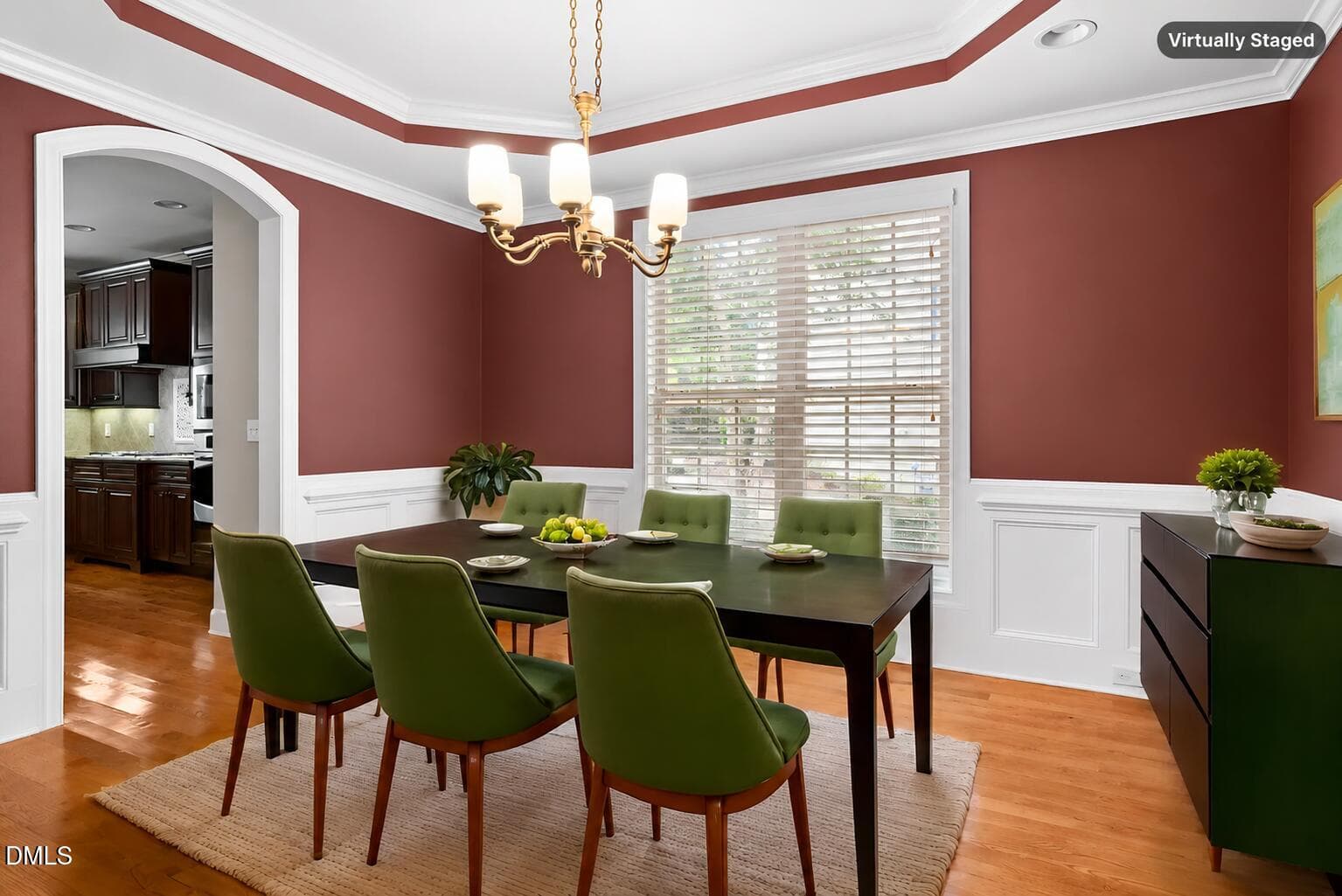 Dining room staged - 504 Simbury Glen Court, Cary, NC 27519, Cary