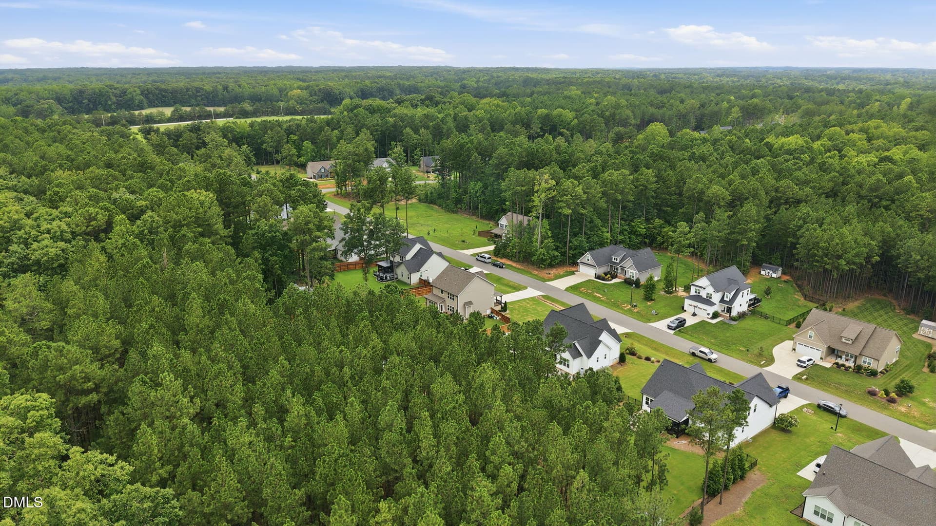 Aerial View - 265 Sorrel Drive, Franklinton, NC 27525