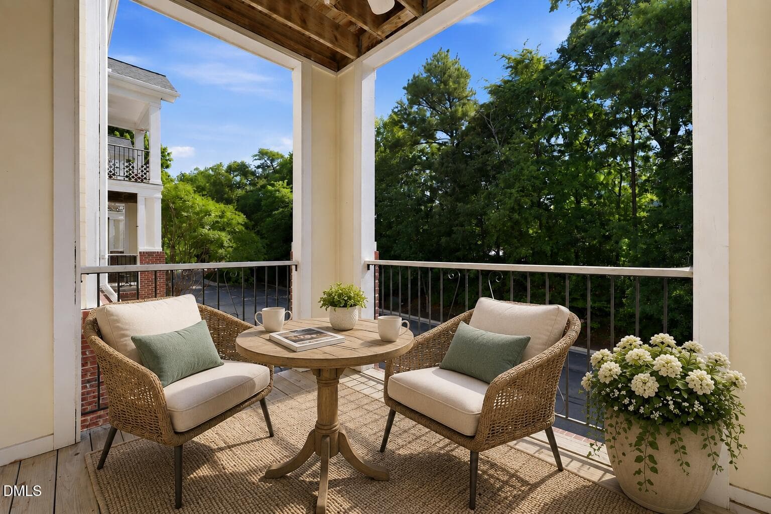 Balcony - 801 Moratuck Drive 202, Raleigh, NC 27604, Raleigh