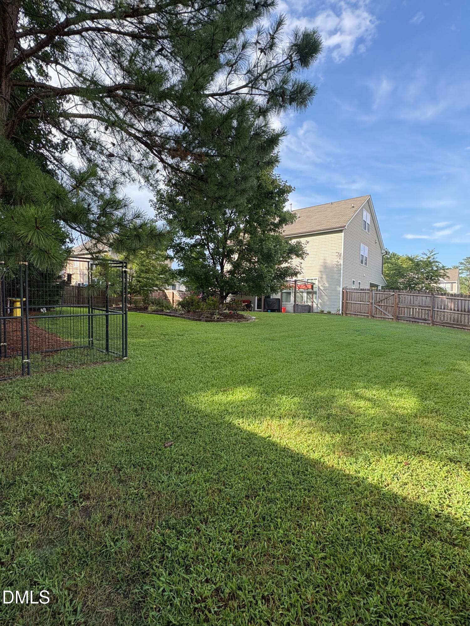 Backyard - 724 Forrest Lane, Creedmoor, NC 27522