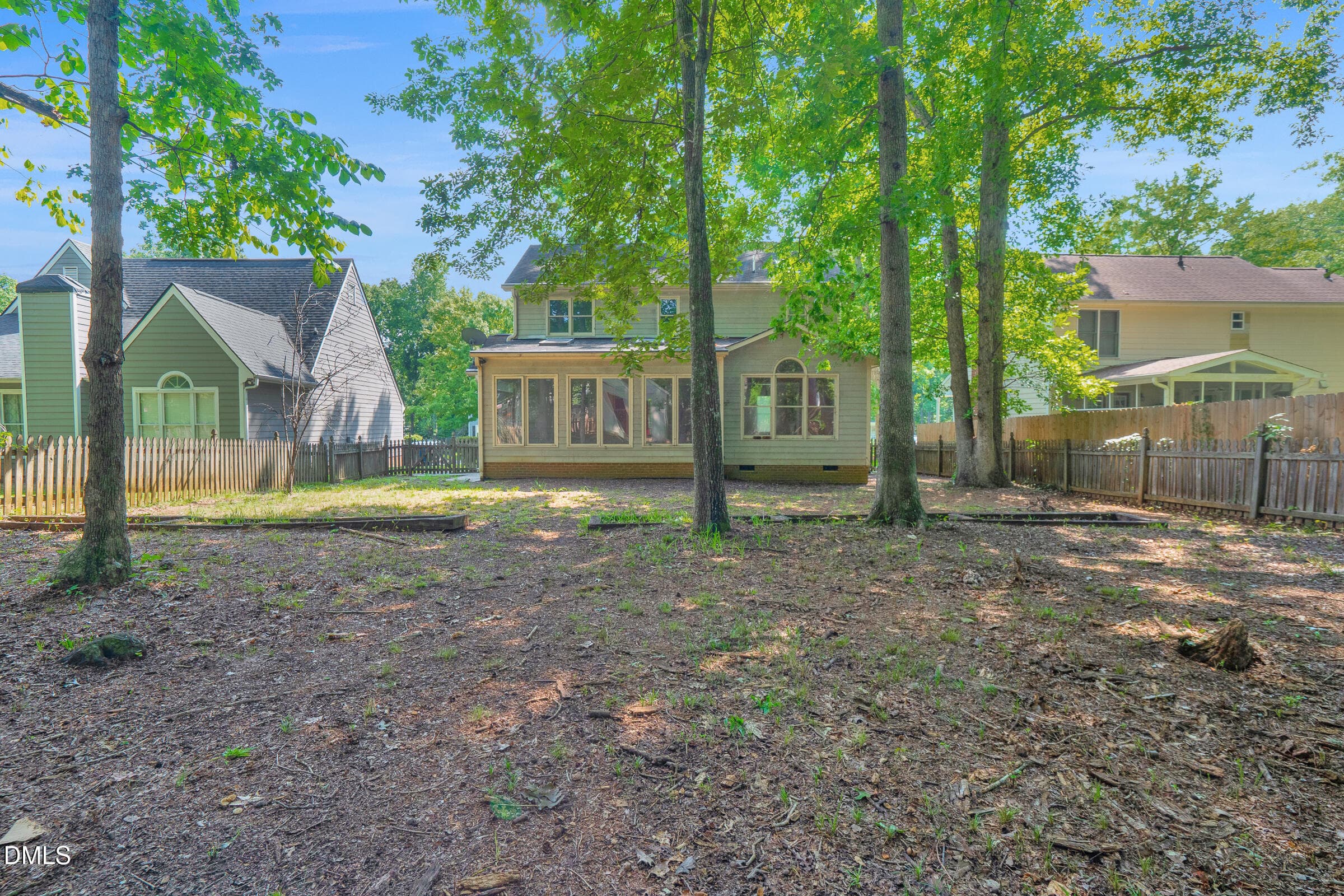 Back yard - 13 Warbler Lane, Durham, NC 27712, Durham