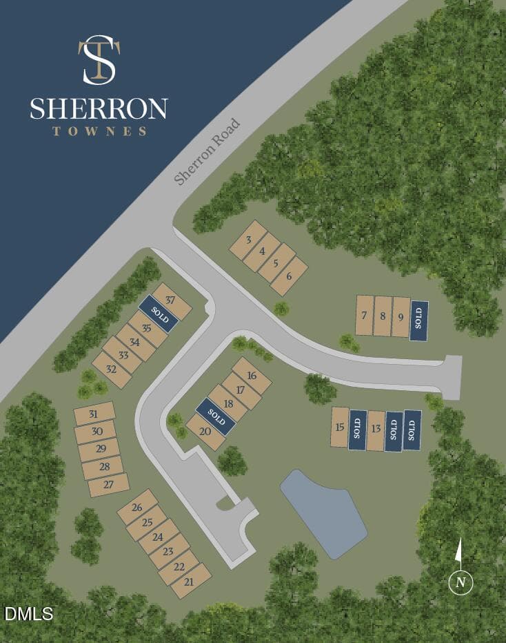 SM_Sherron Townes Site Map 08.11.26 - 528 Plumleaf Lane, Durham, NC 27703, Durham