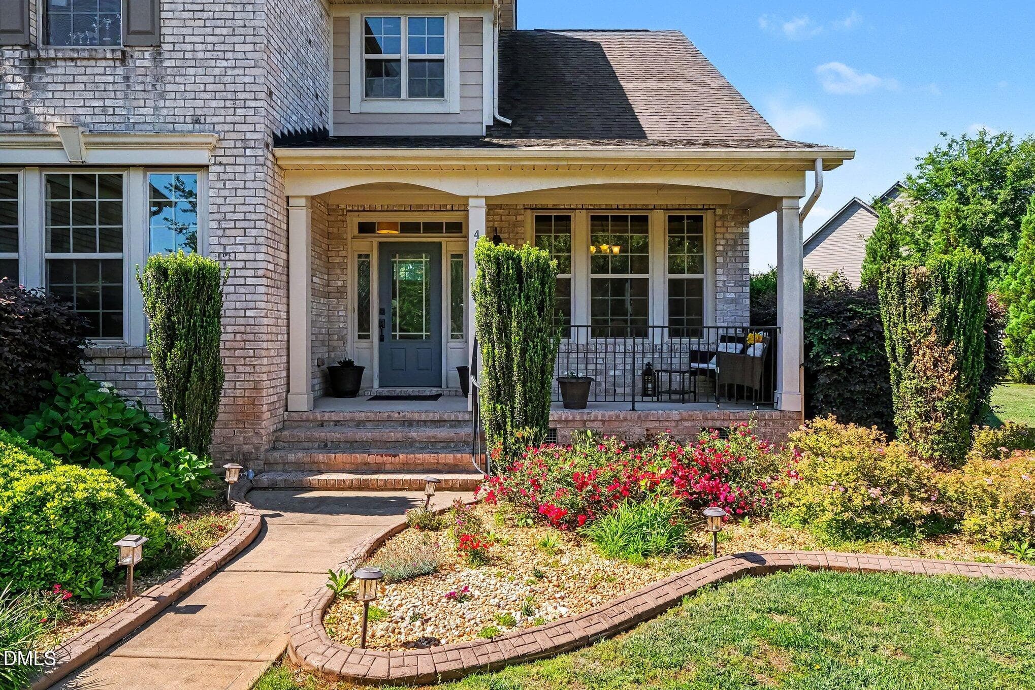 Front porch walk - 4000 Banks Stone Drive, Raleigh, NC 27603, Raleigh