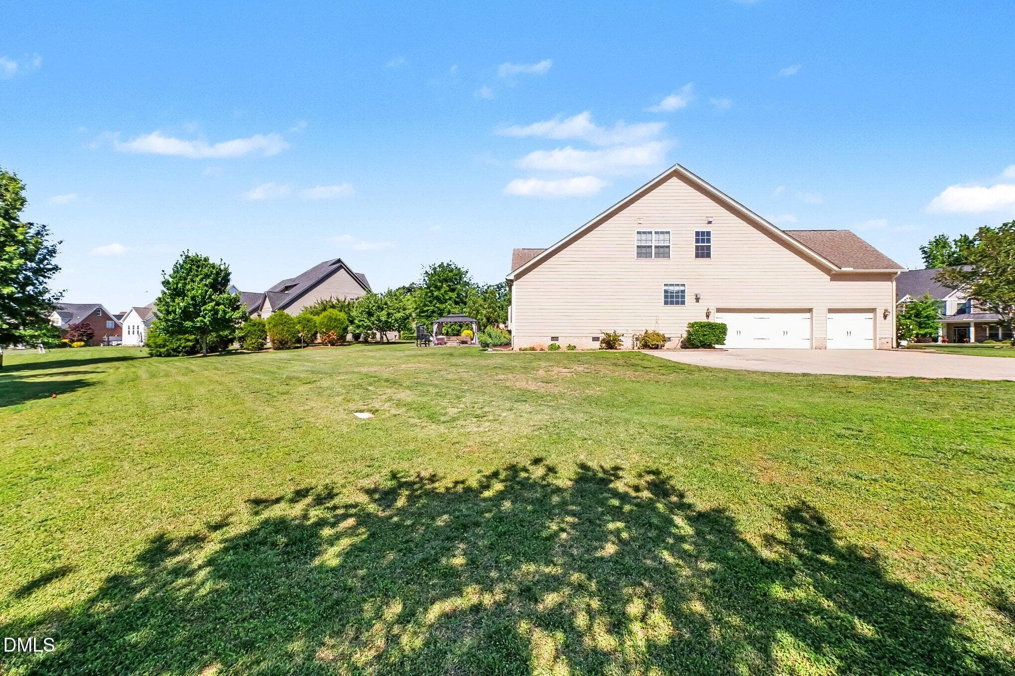 Back yard right - 4000 Banks Stone Drive, Raleigh, NC 27603, Raleigh