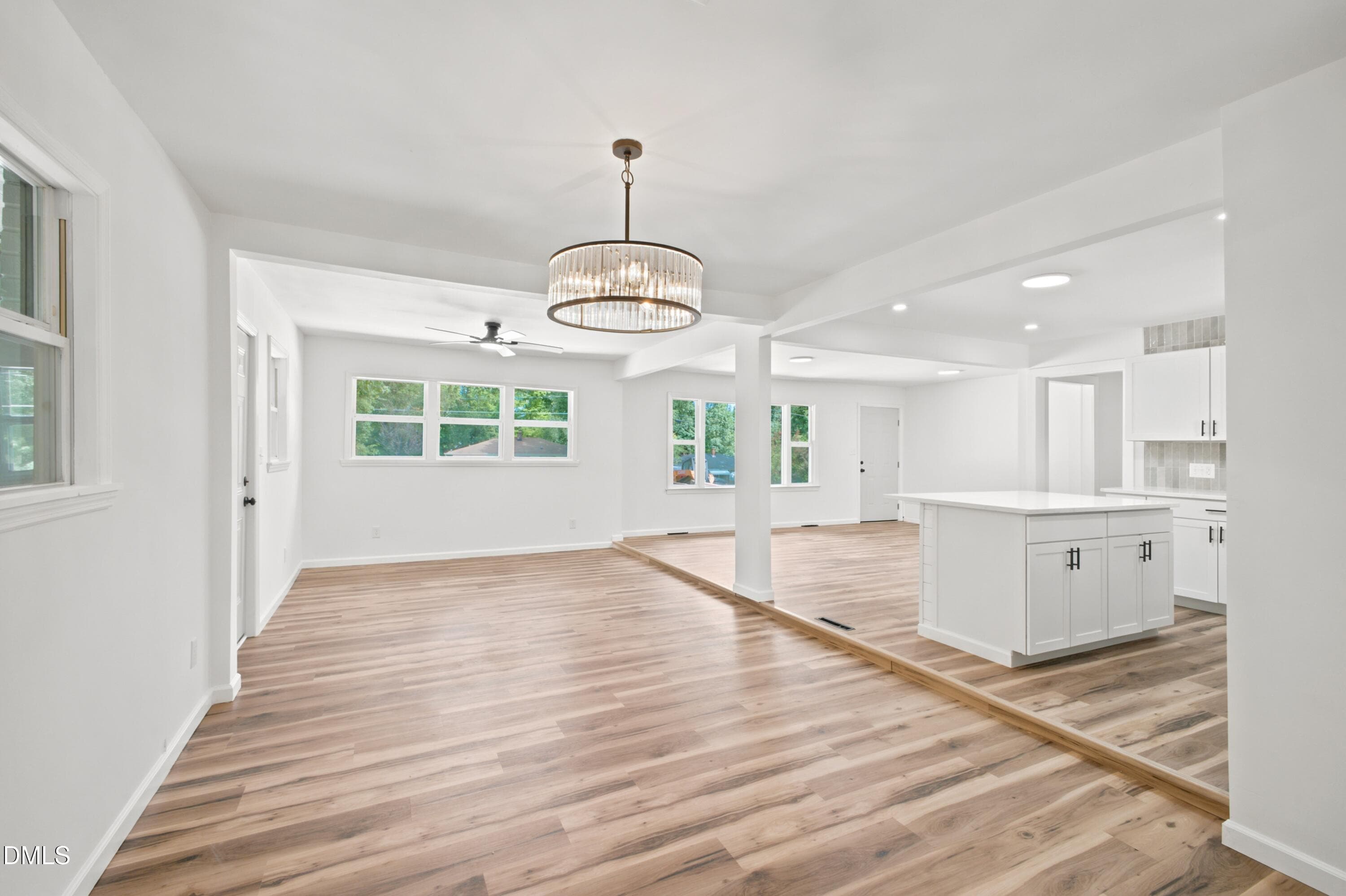 Open Living/Dining - 1106 Cherry Drive, Durham, NC 27707, Durham