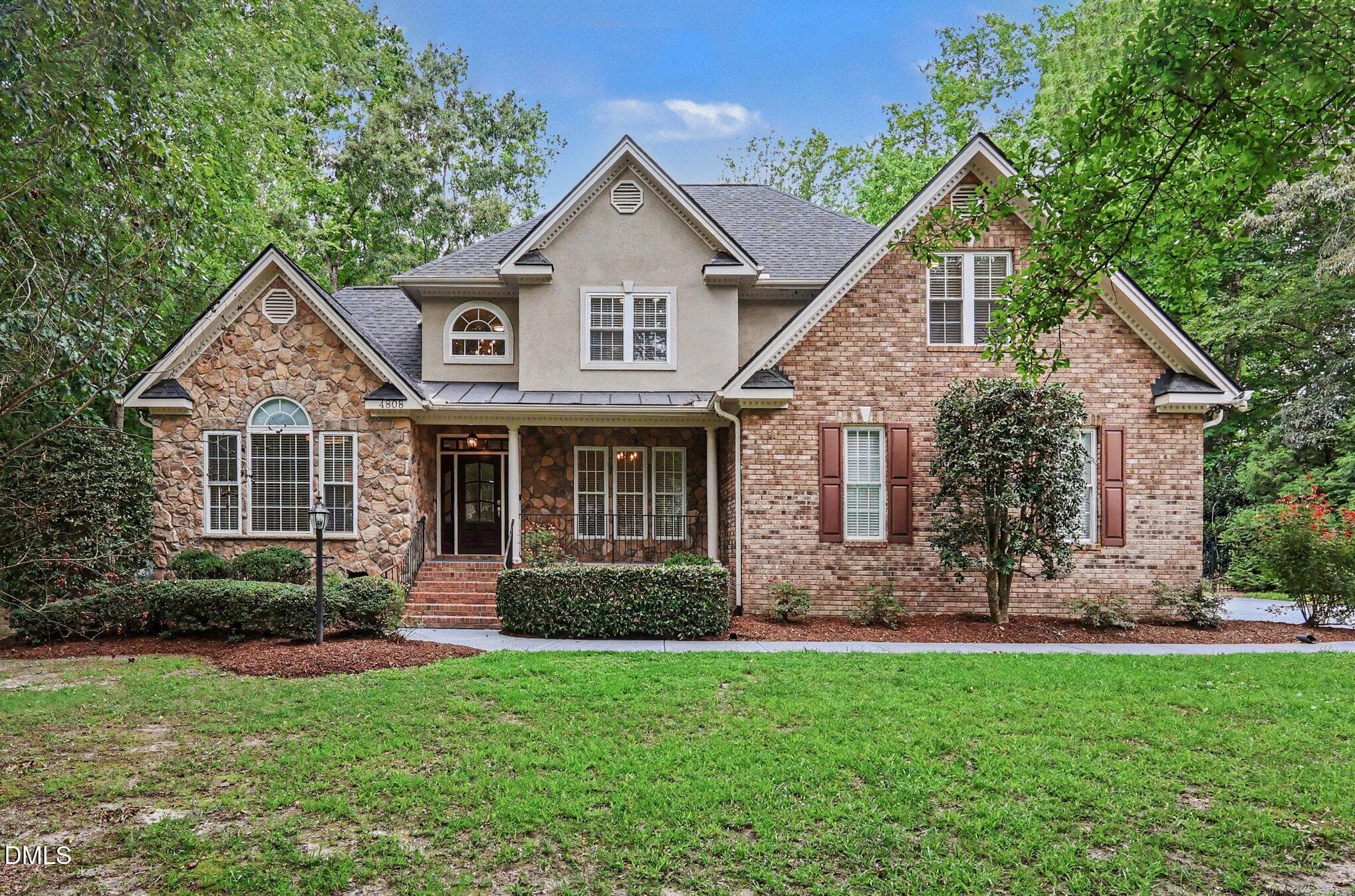 Front Entrance - 4808 Stoneyoak Lane, Raleigh, NC 27610, Raleigh