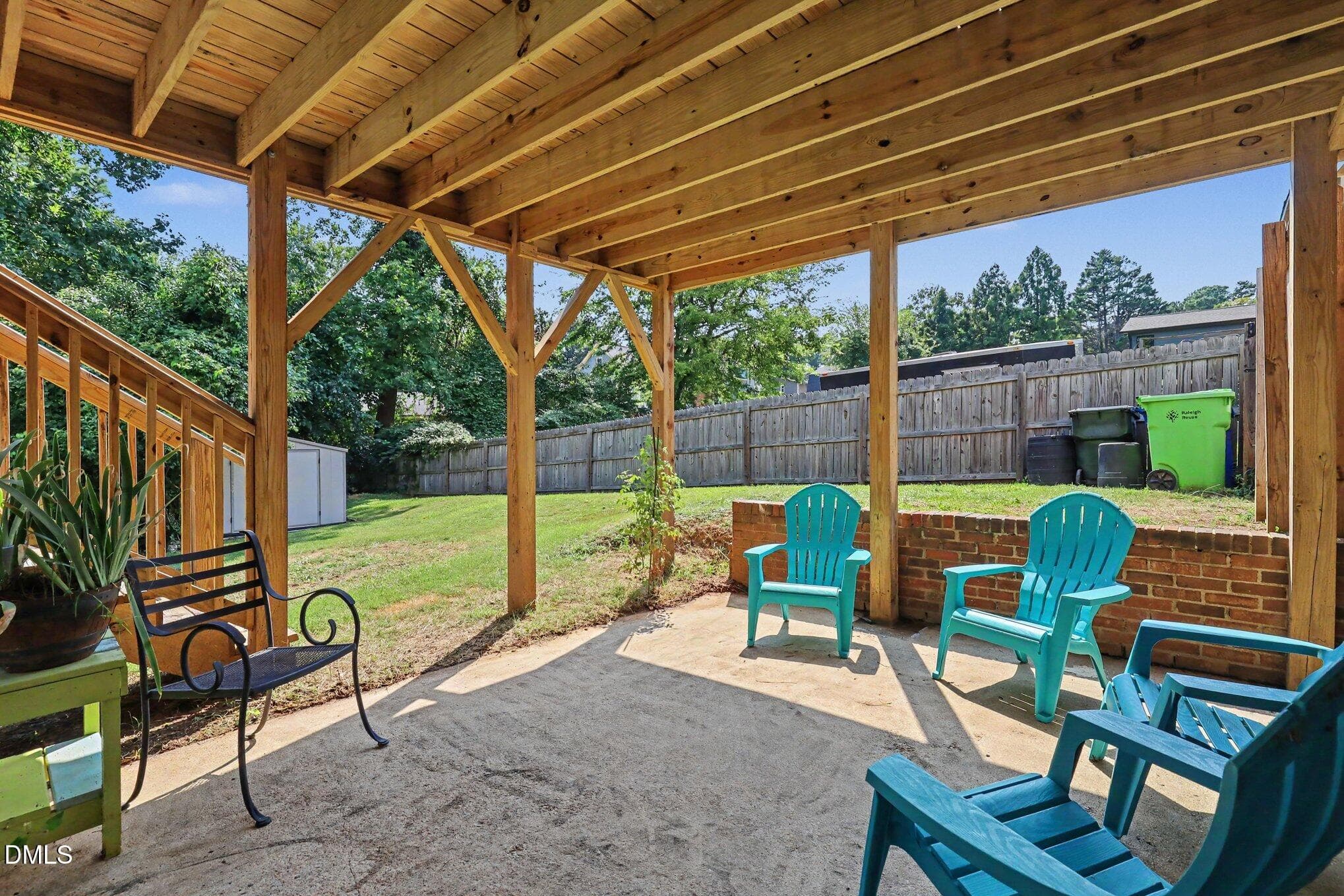 Patio - 1416 Lions Way, Raleigh, NC 27604, Raleigh