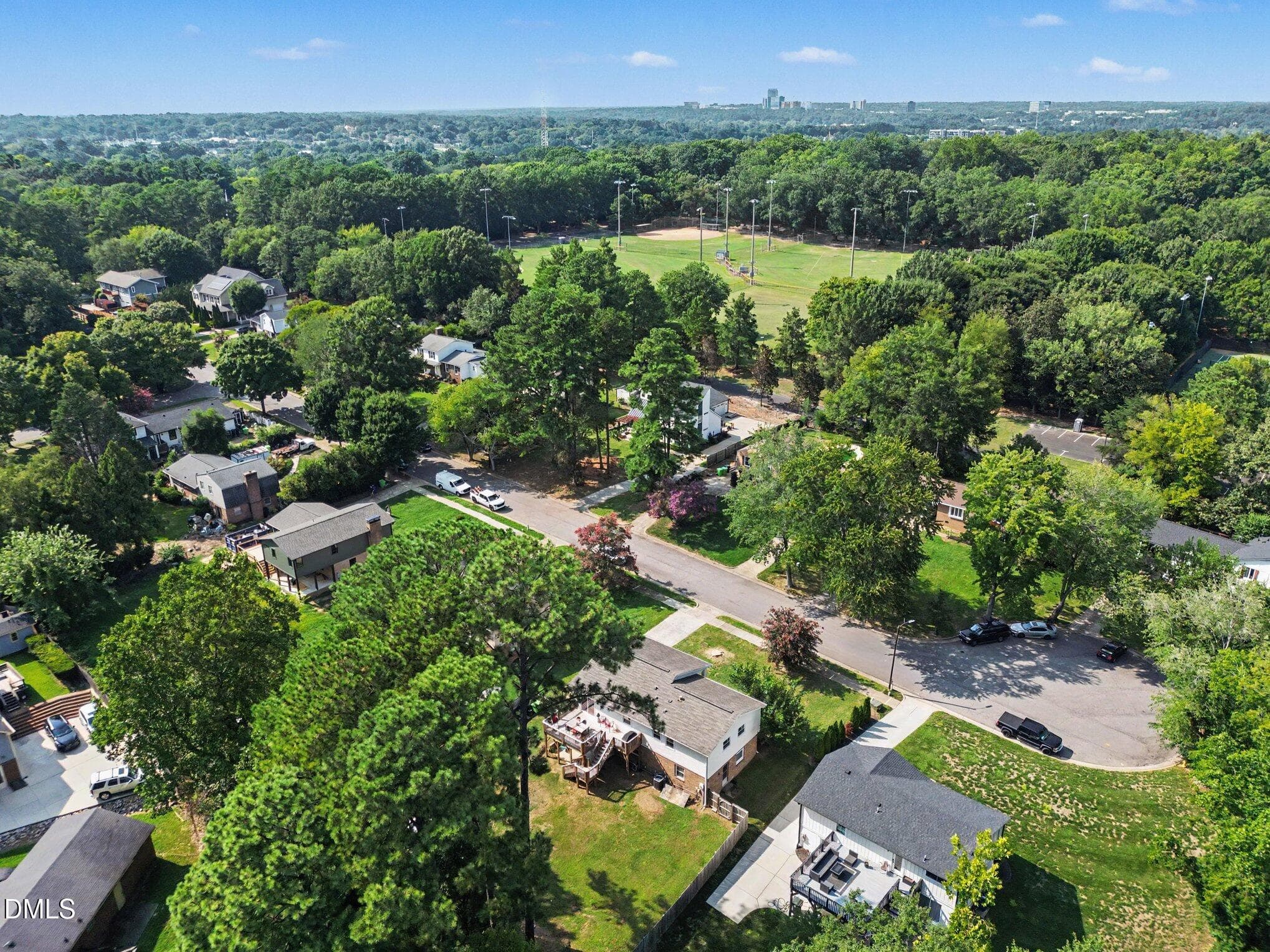 Aerial View - 1416 Lions Way, Raleigh, NC 27604, Raleigh