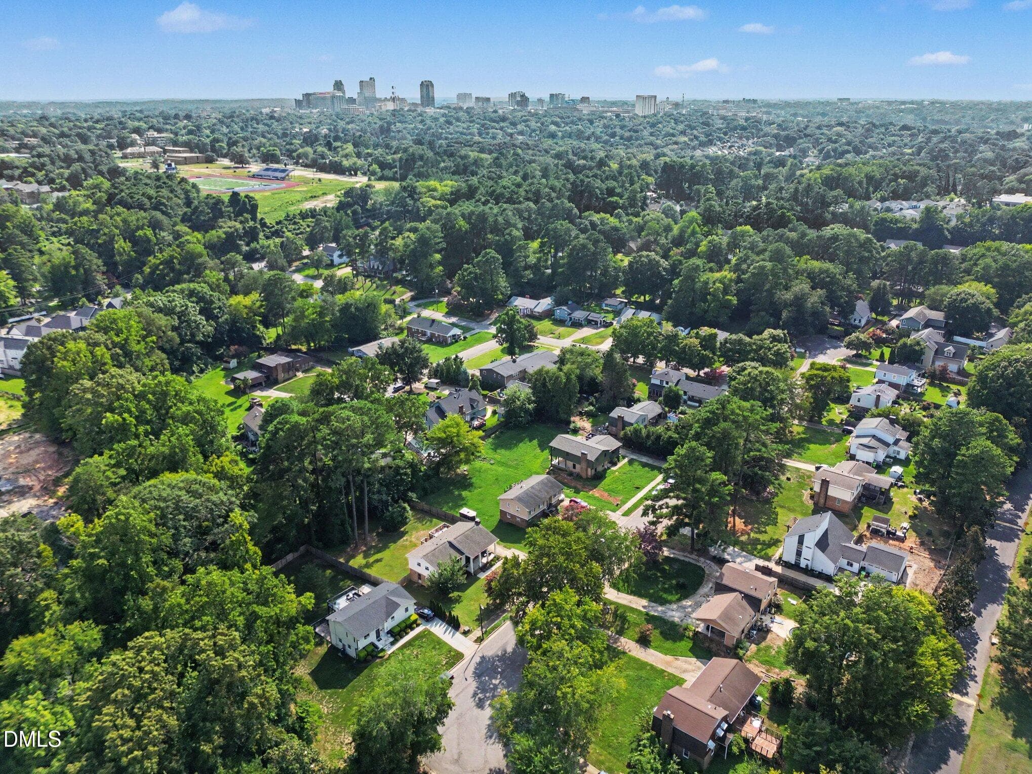 Aerial View - 1416 Lions Way, Raleigh, NC 27604, Raleigh