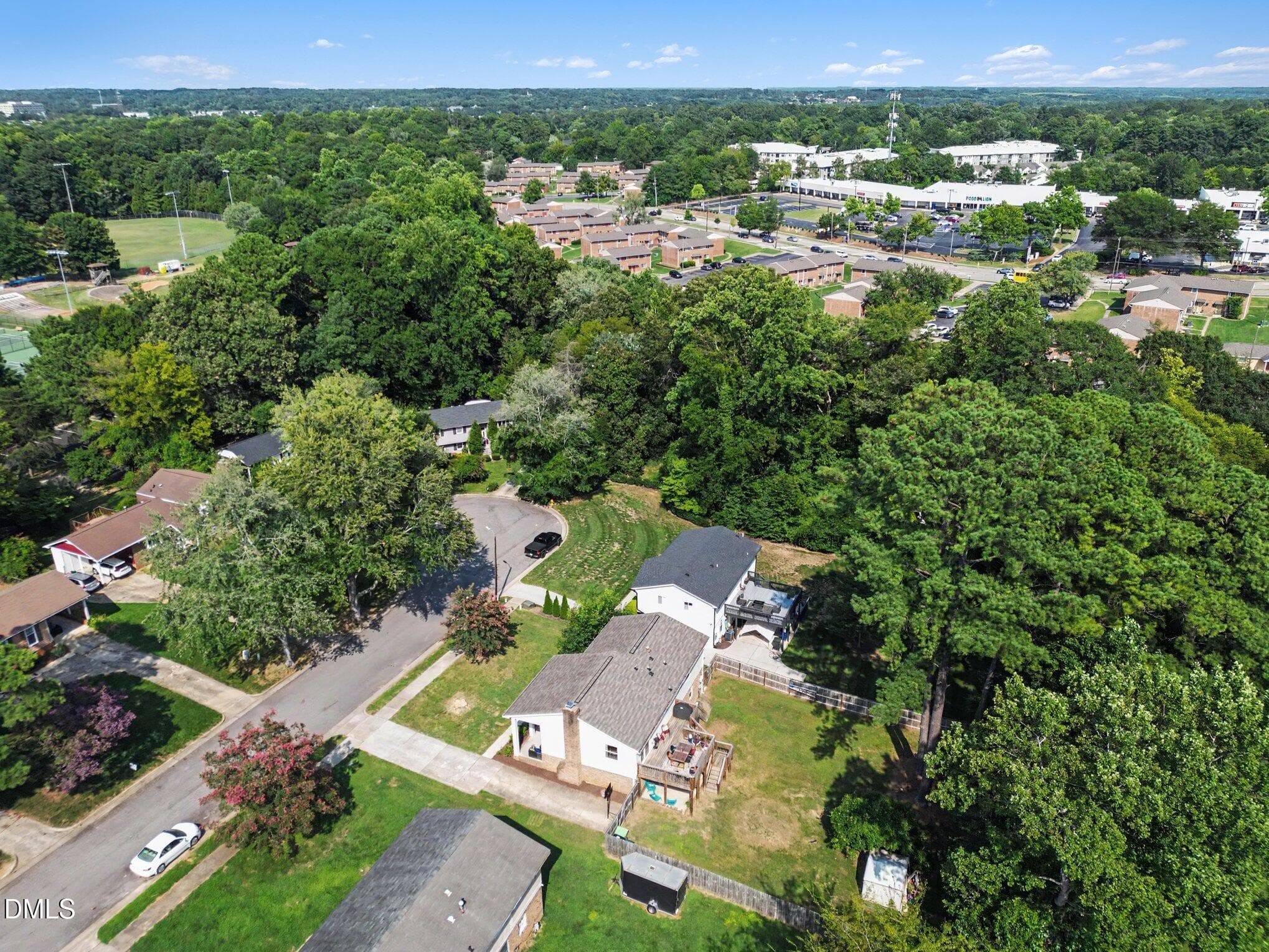 Aerial View - 1416 Lions Way, Raleigh, NC 27604, Raleigh