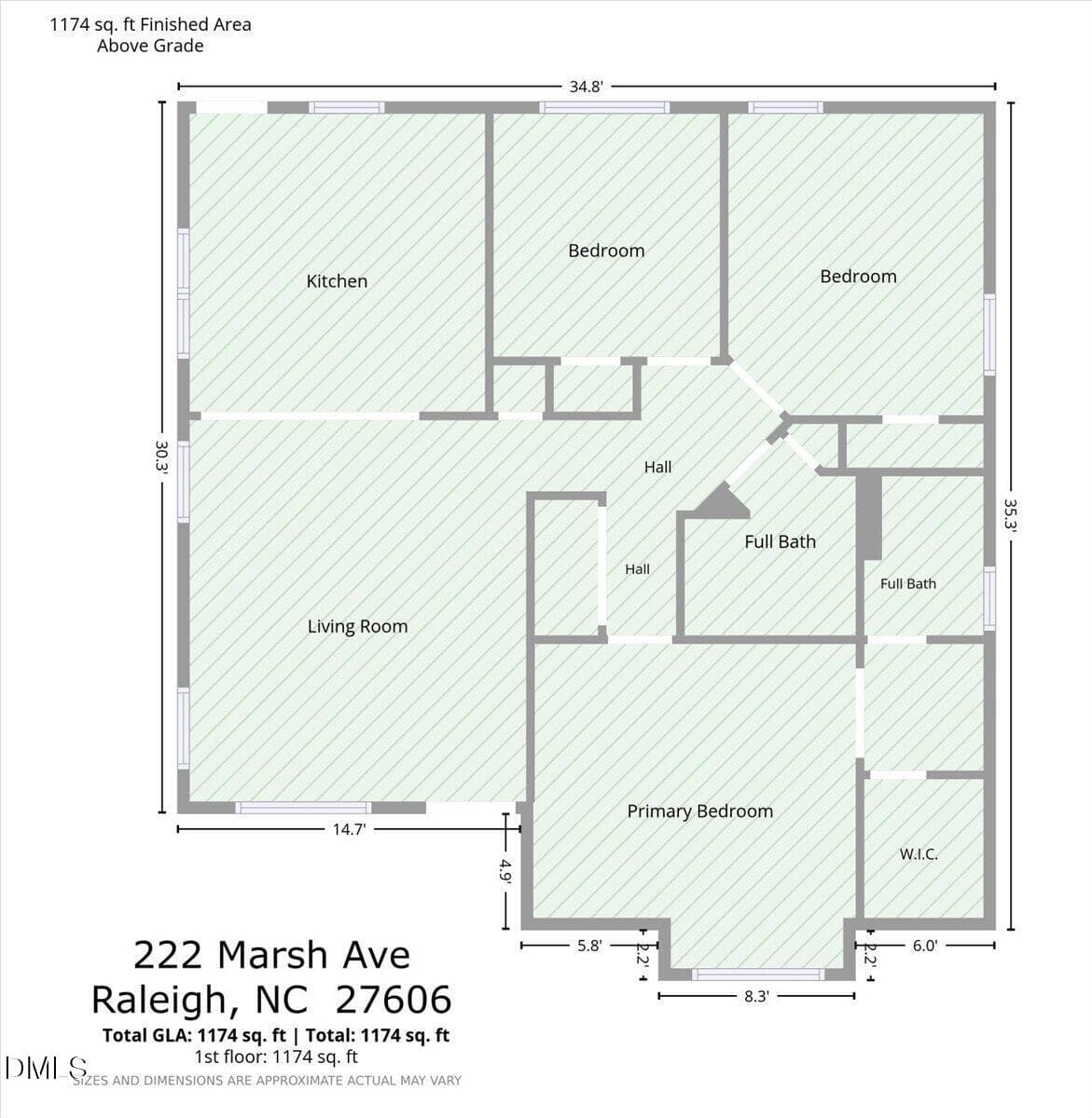 43-222 Marsh Ave Floor Plan-1 - 222 Marsh Avenue, Raleigh, NC 27606, Raleigh
