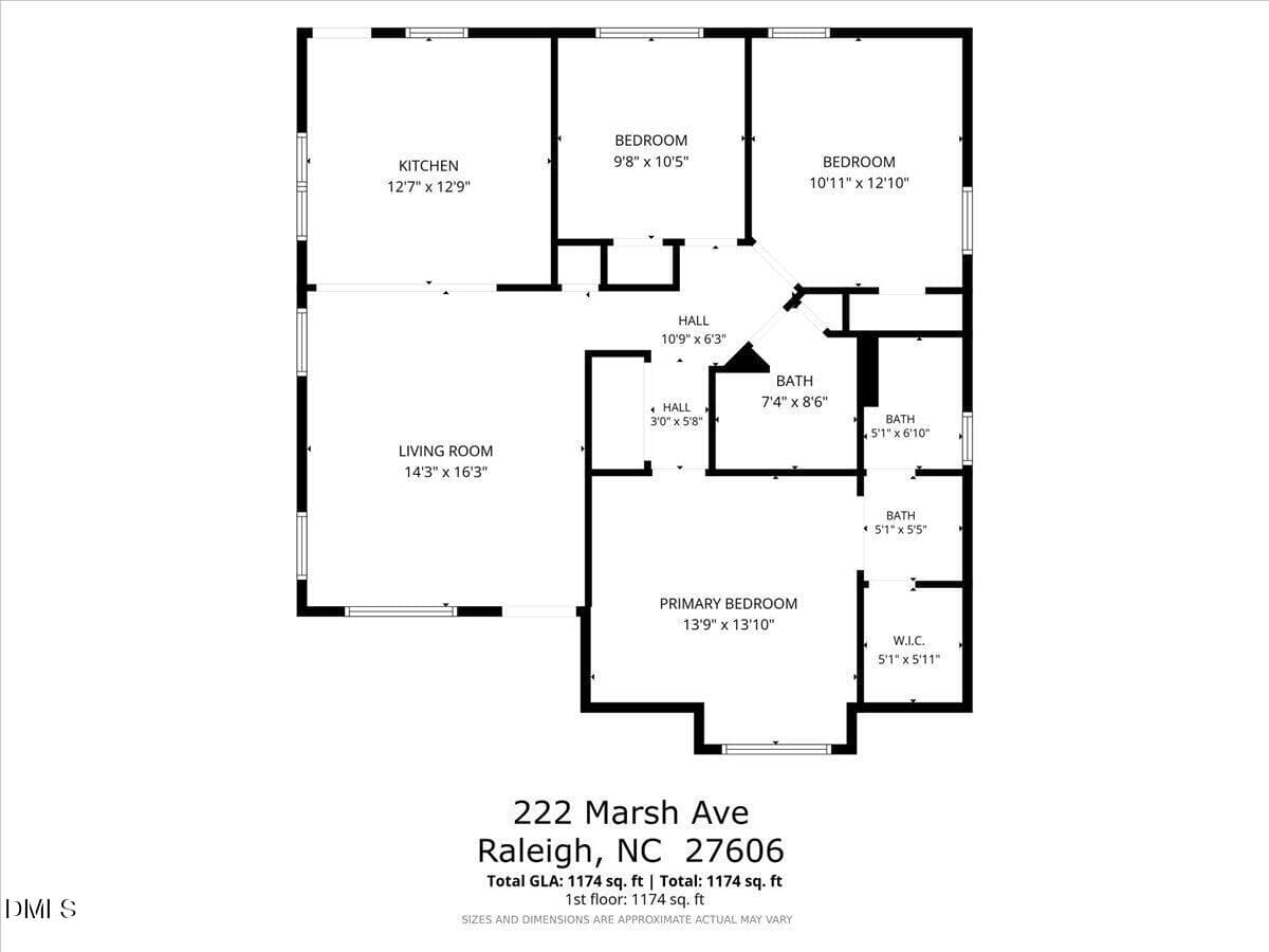 44-222 Marsh Ave Floor Plan-2 - 222 Marsh Avenue, Raleigh, NC 27606, Raleigh