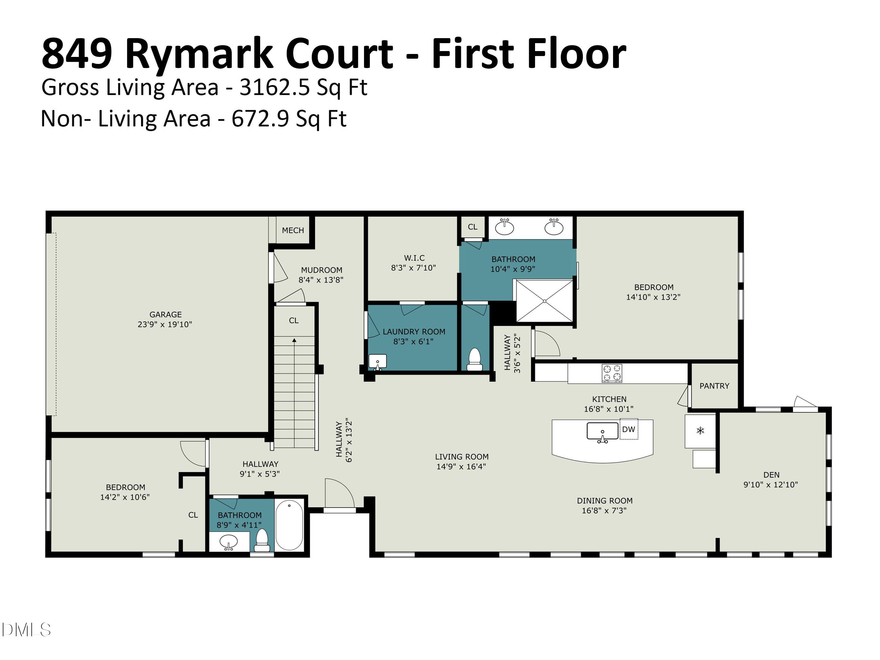 849_rymark_court_-_first_floor - 849 Rymark Court, Cary, NC 27513, Cary