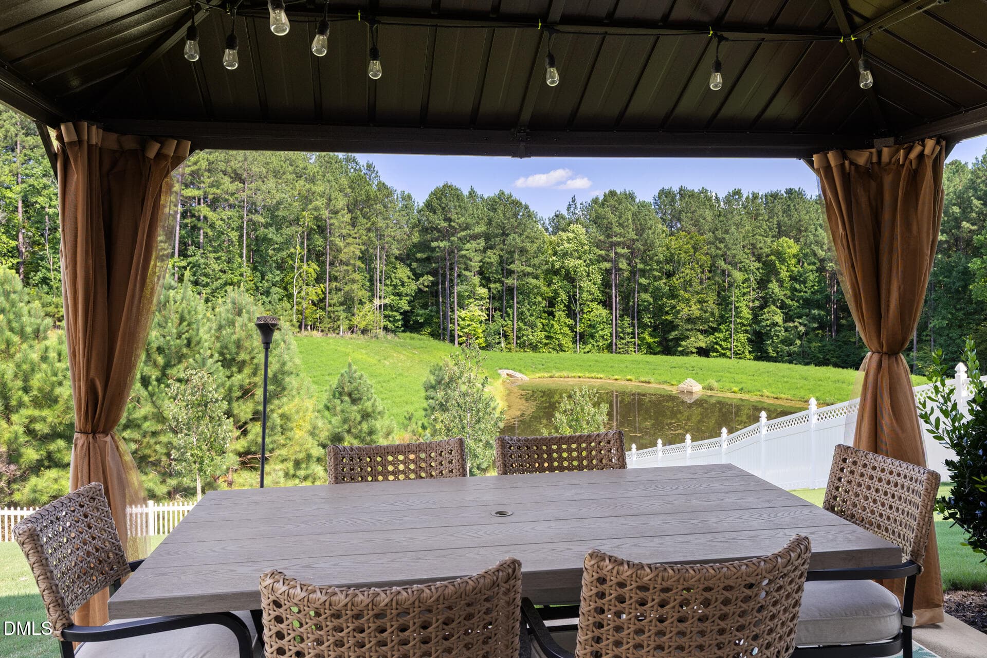 Outdoor living with a view - 169 Hidden Bluff Drive, Chapel Hill, NC 27517, Chapel Hill