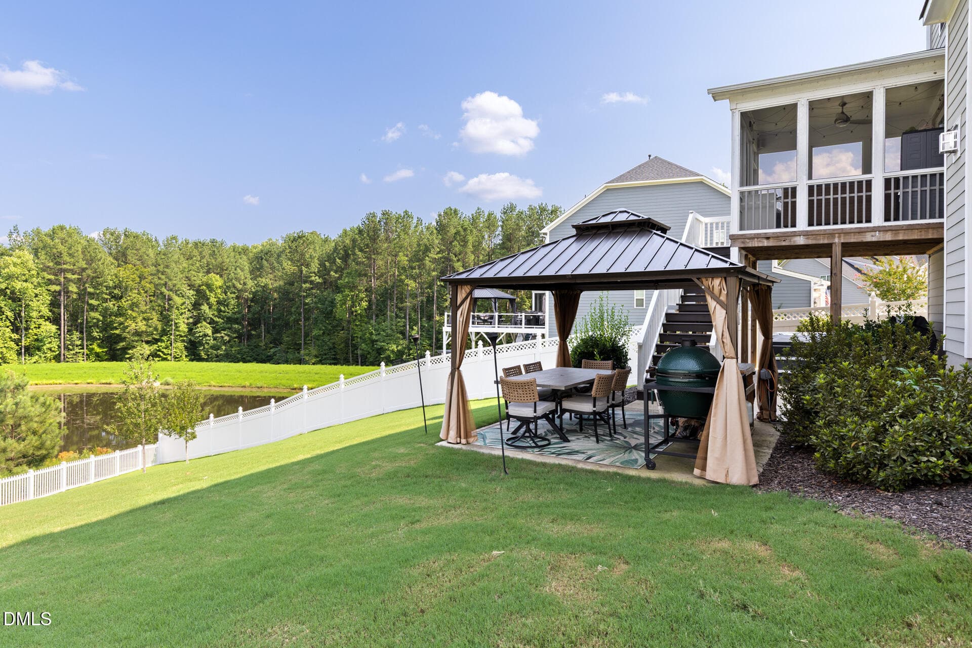 Spacious Private and Fenced Backyard - 169 Hidden Bluff Drive, Chapel Hill, NC 27517, Chapel Hill