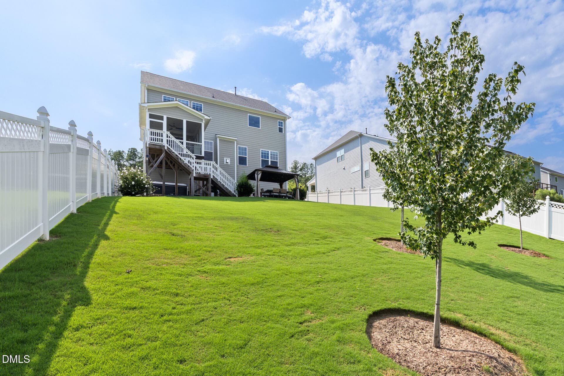 Spacious Backyard - 169 Hidden Bluff Drive, Chapel Hill, NC 27517, Chapel Hill