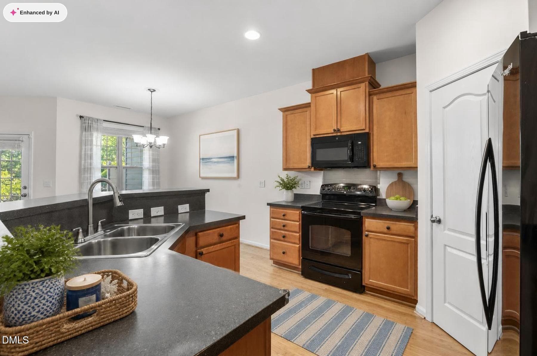 Virtually Staged Kitchen - 529 Panorama Park Place, Cary, NC 27519, Cary