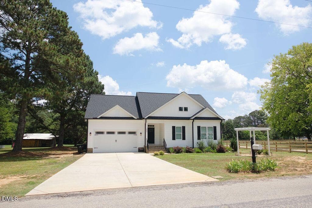 front of home driveway - 1004 Butler Drive, Erwin, NC 28339