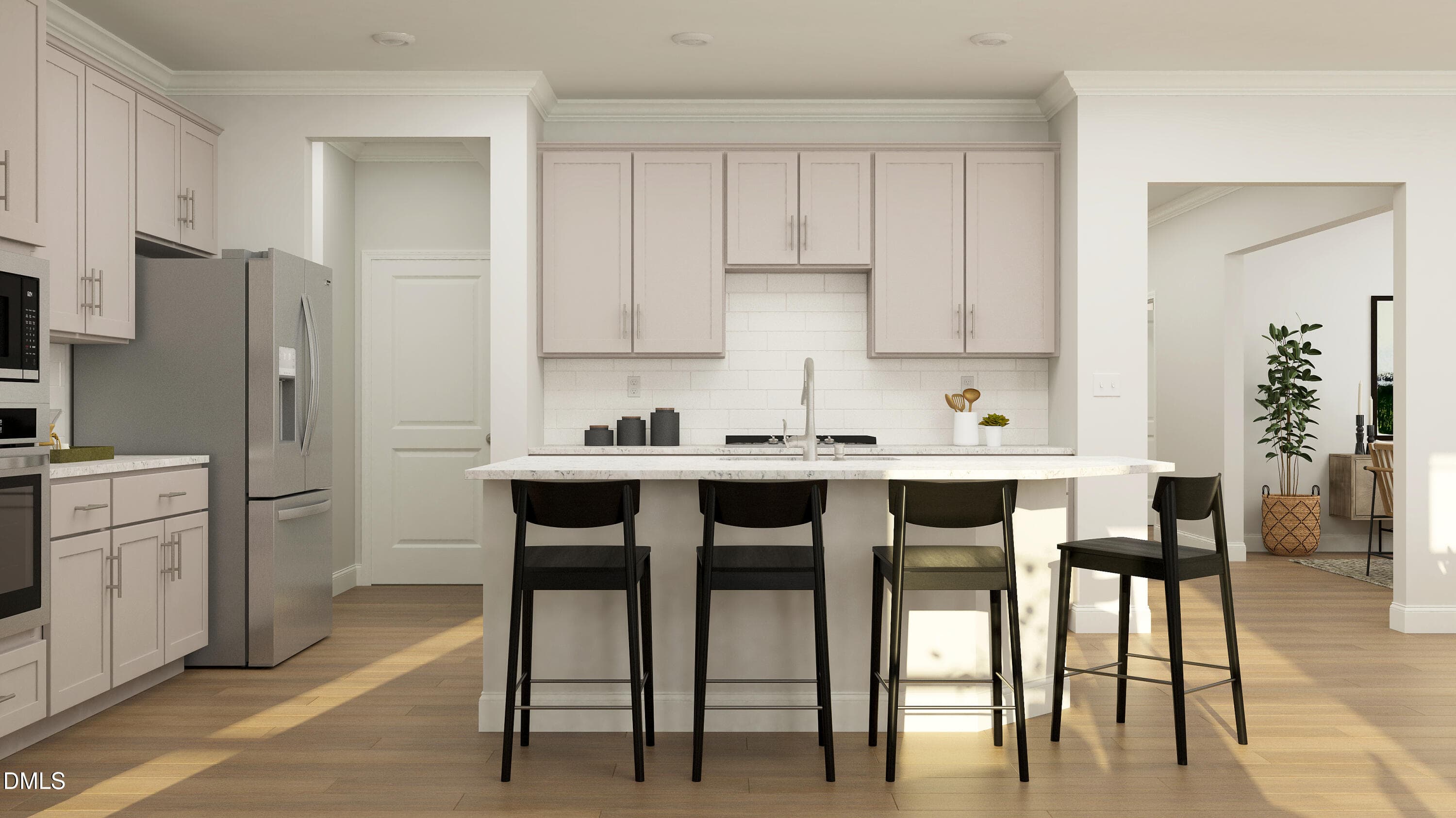 SUN_Stoneriver_Rend_GalvaniII_Kitchen_1o - 1213 Gooding Street, Durham, NC 27703, Durham