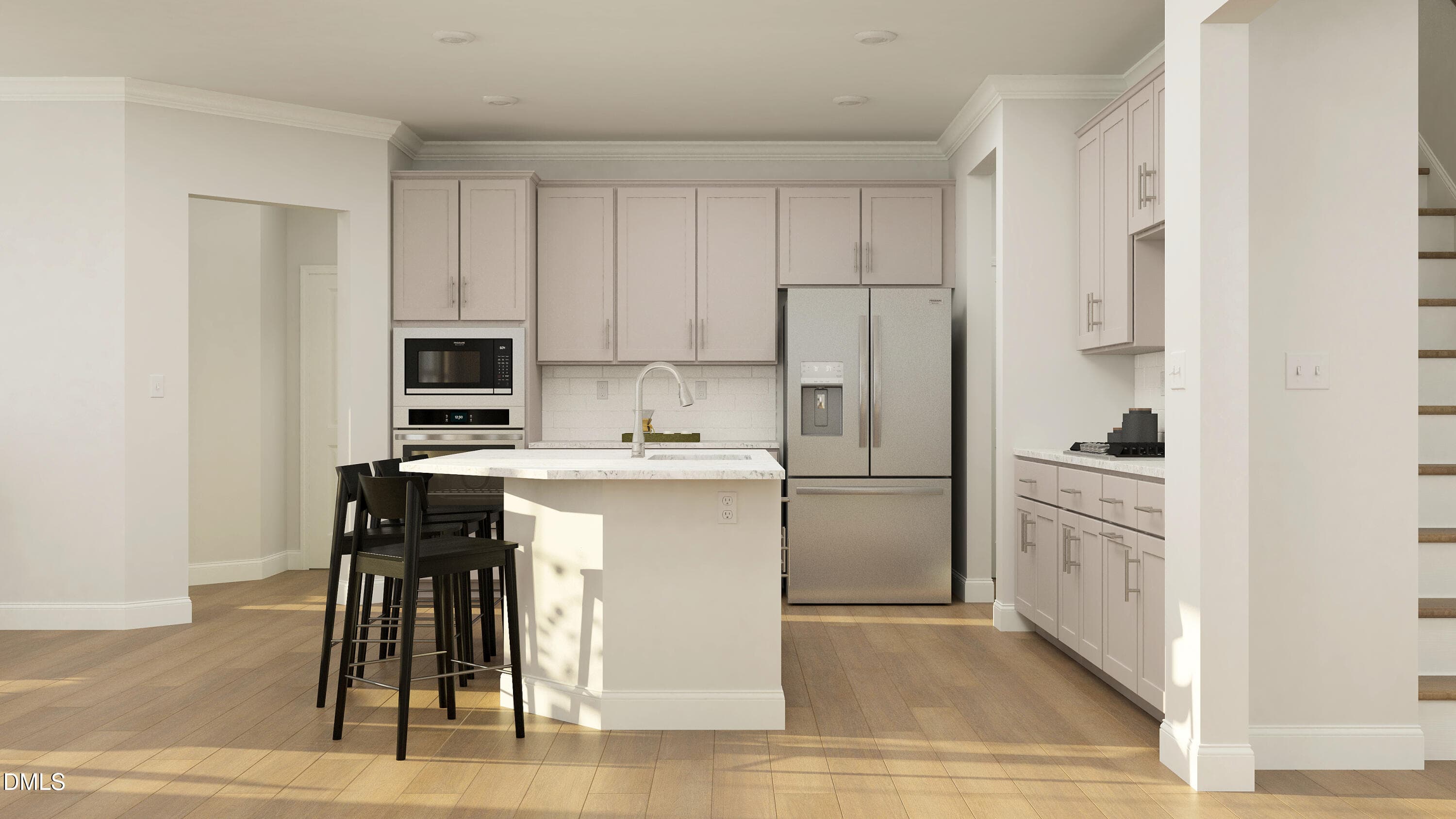 SUN_Stoneriver_Rend_GalvaniII_Kitchen_2o - 1213 Gooding Street, Durham, NC 27703, Durham