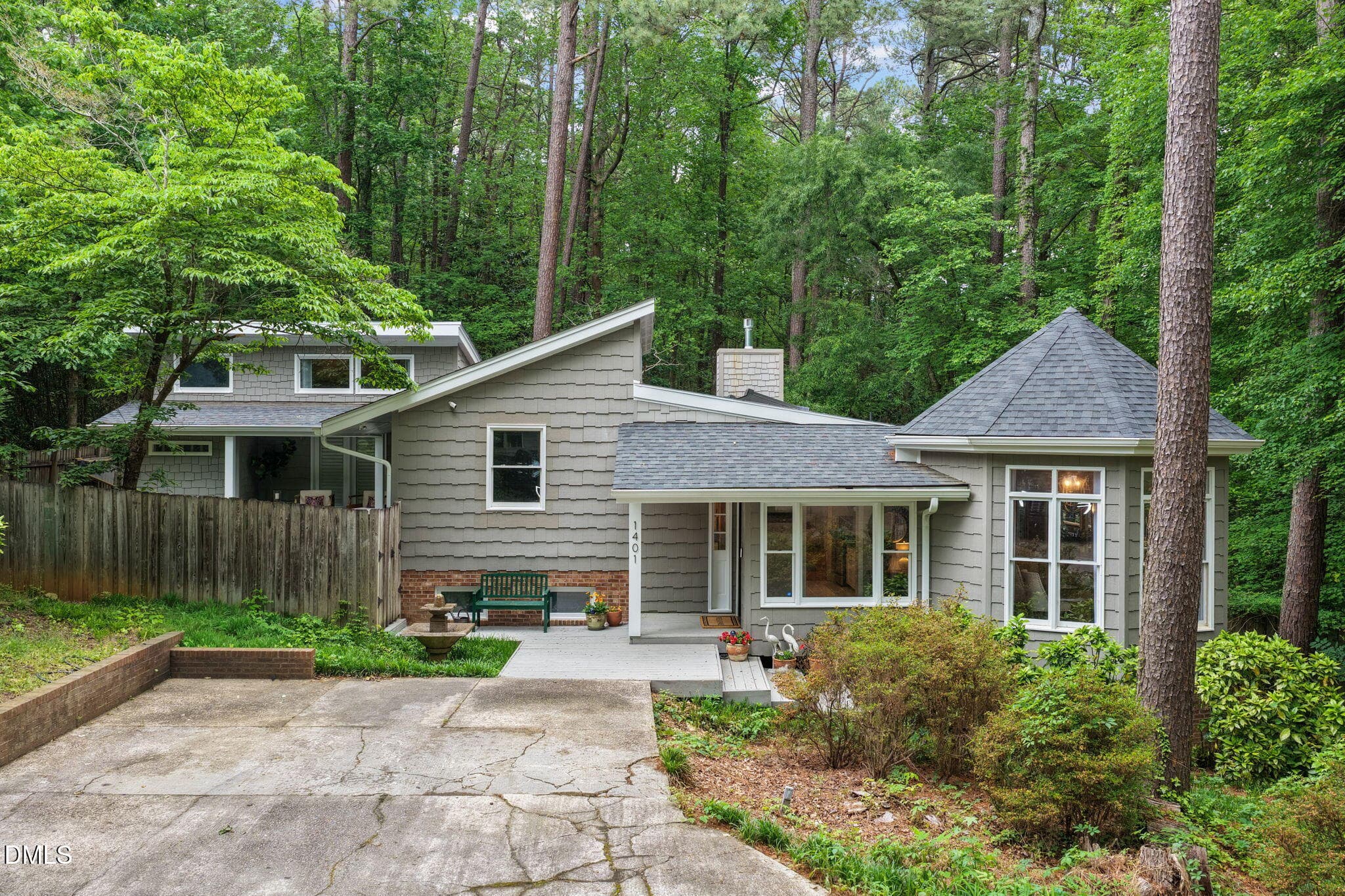 Front view - 1401 Old Trinity Circle, Raleigh, NC 27607, Raleigh