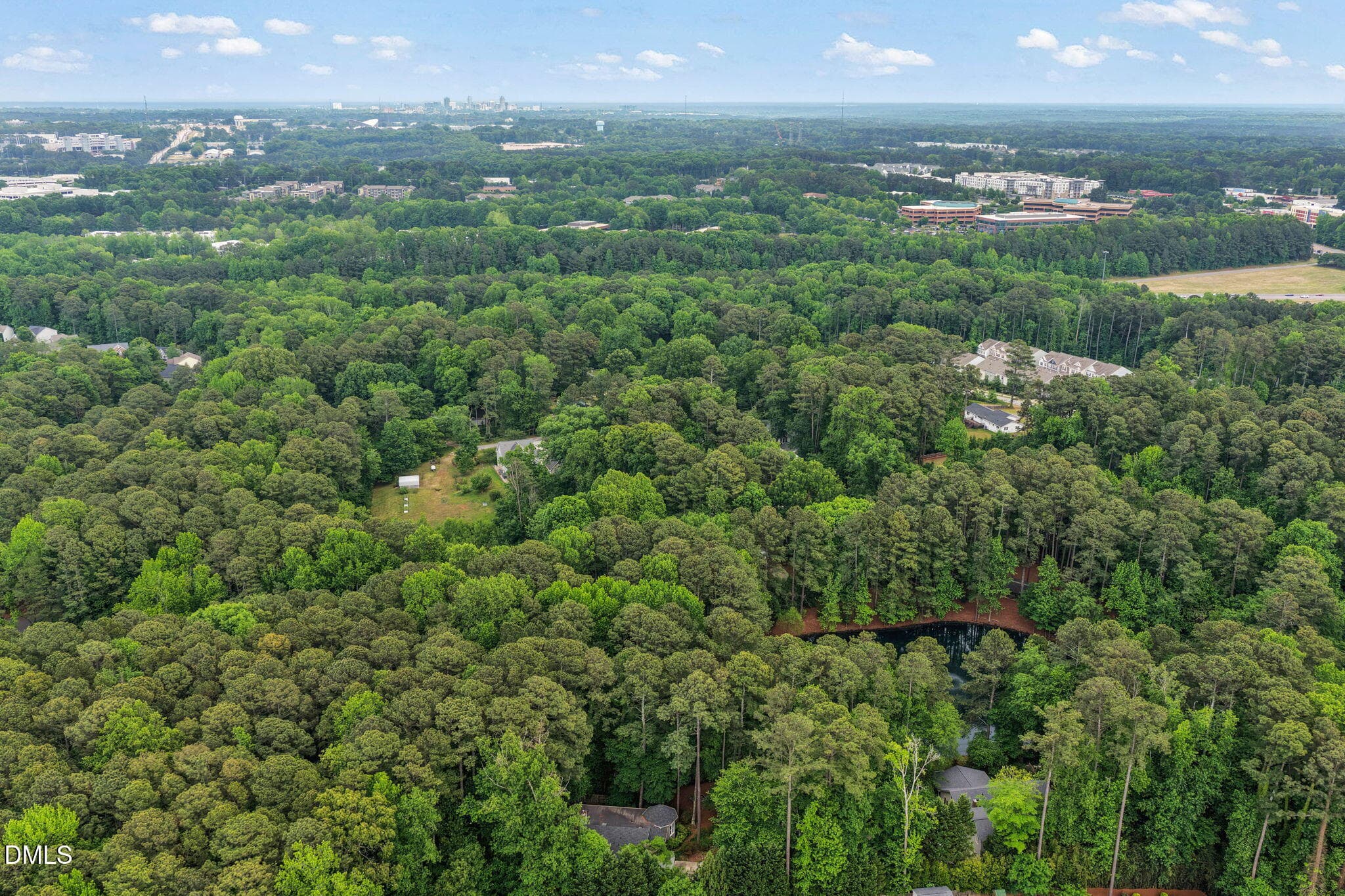 Aerial View - 1401 Old Trinity Circle, Raleigh, NC 27607, Raleigh