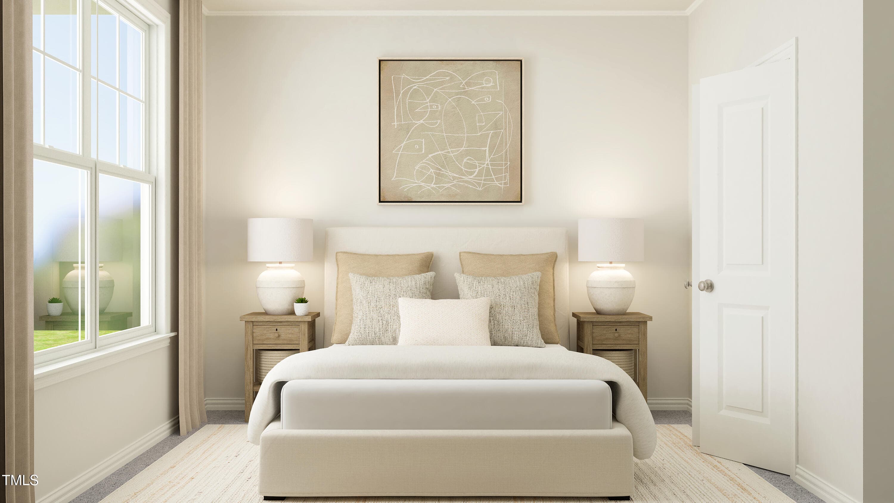 SUN_Stoneriver_Rend_EastmanIII_Guest_Bed - 1214 Gooding Street, Durham, NC 27703, Durham