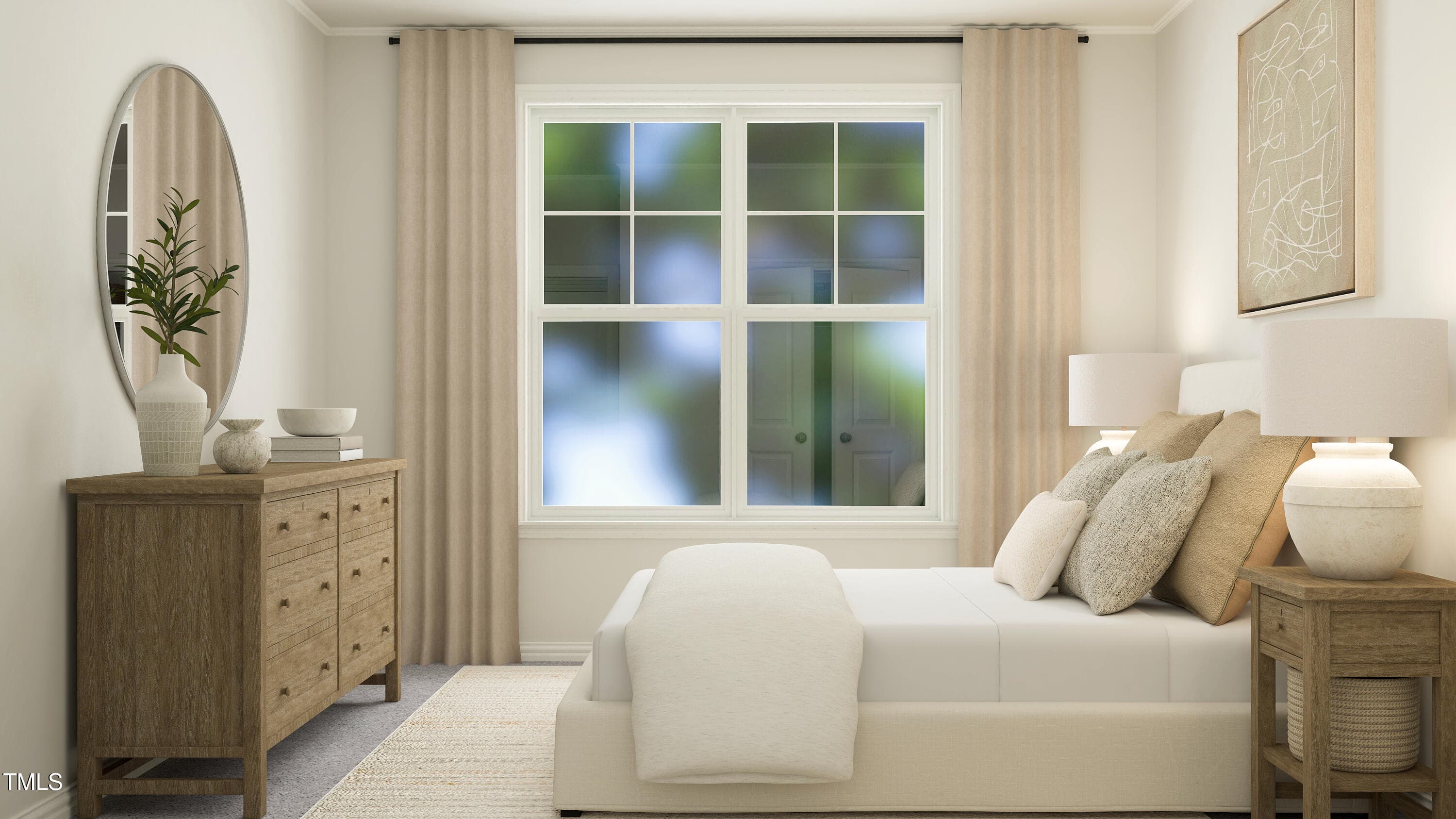 SUN_Stoneriver_Rend_EastmanIII_Guest_Bed - 1214 Gooding Street, Durham, NC 27703, Durham