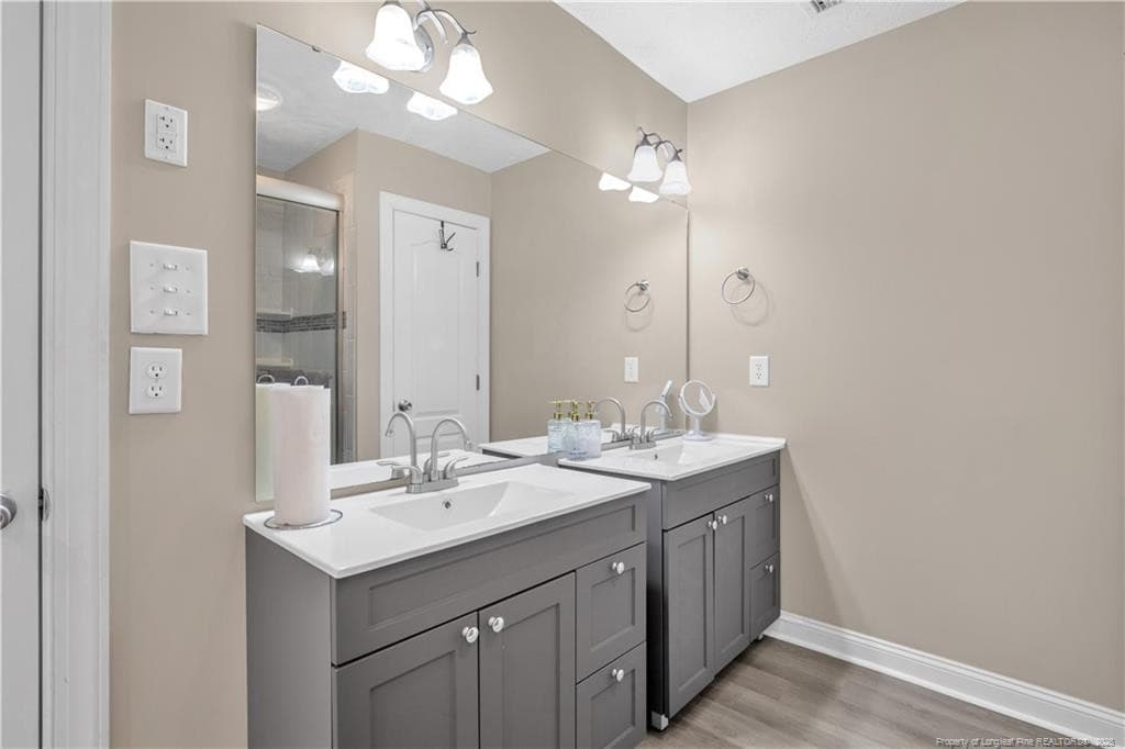 Primary Vanity - 913 Cora Lee Drive, Fayetteville, NC 28303, Fayetteville