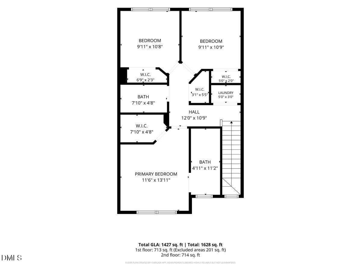 2nd_floor_369_red_elm_road_durham_with_d - 369 Red Elm Drive, Durham, NC 27713, Durham