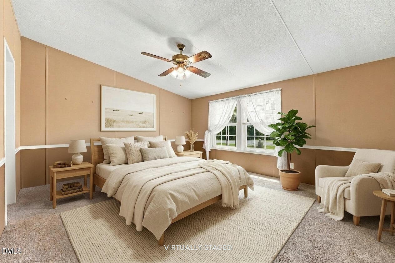 Primary bedroom - 313 Wright Road, Vass, NC 28394, Vass