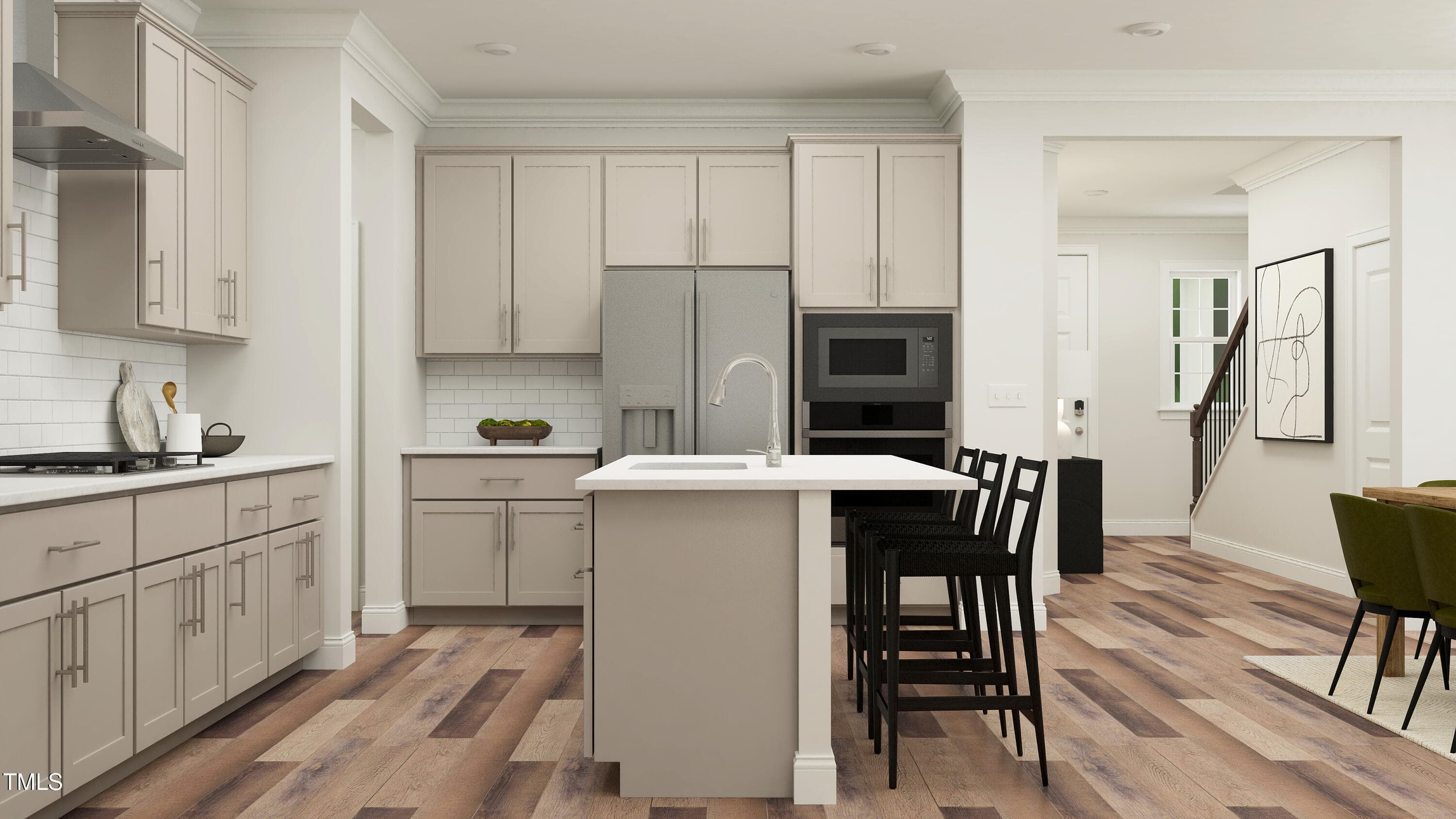 SUN_ElmGrove_Rend_Nelson_Kitchen_2of2_F1 - 2104 Mica Ridge Lane, Durham, NC 27703, Durham