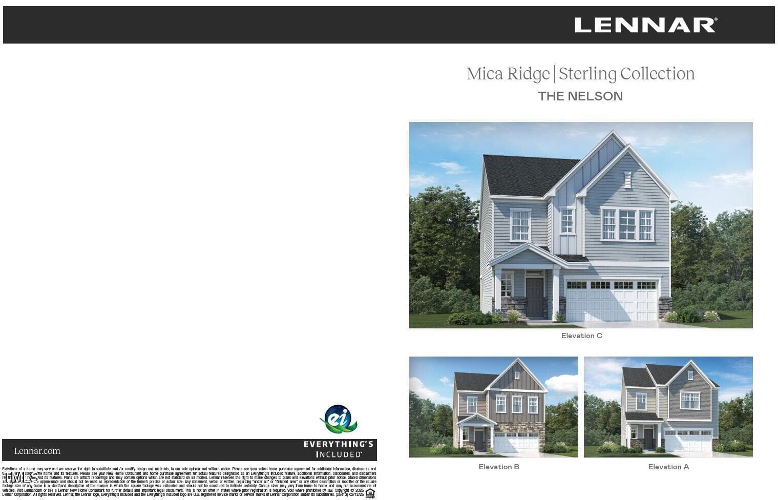 Nelson Elevations - 2104 Mica Ridge Lane, Durham, NC 27703, Durham