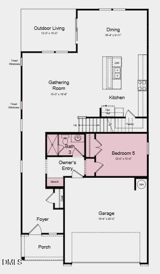 First Floor - 258 Blue Butterfly Drive, Angier, NC 27501, Angier