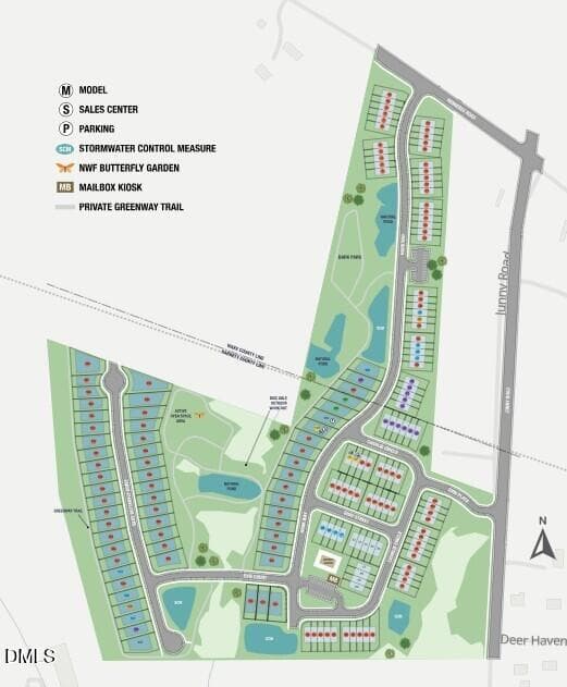 Map - 258 Blue Butterfly Drive, Angier, NC 27501, Angier