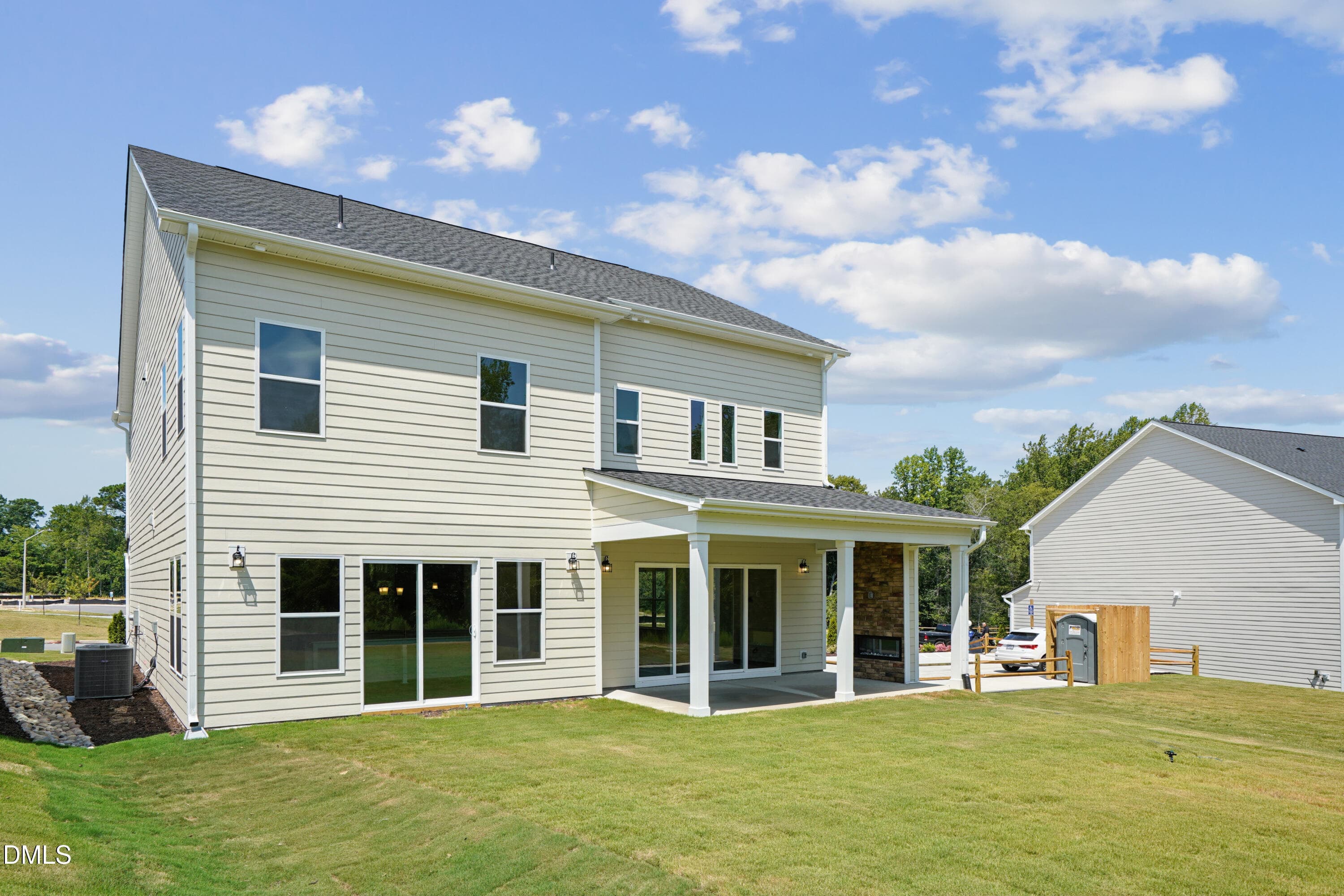 03-Back Elevation - 7201 Blue Run Lane 10, Raleigh, NC 27604, Raleigh