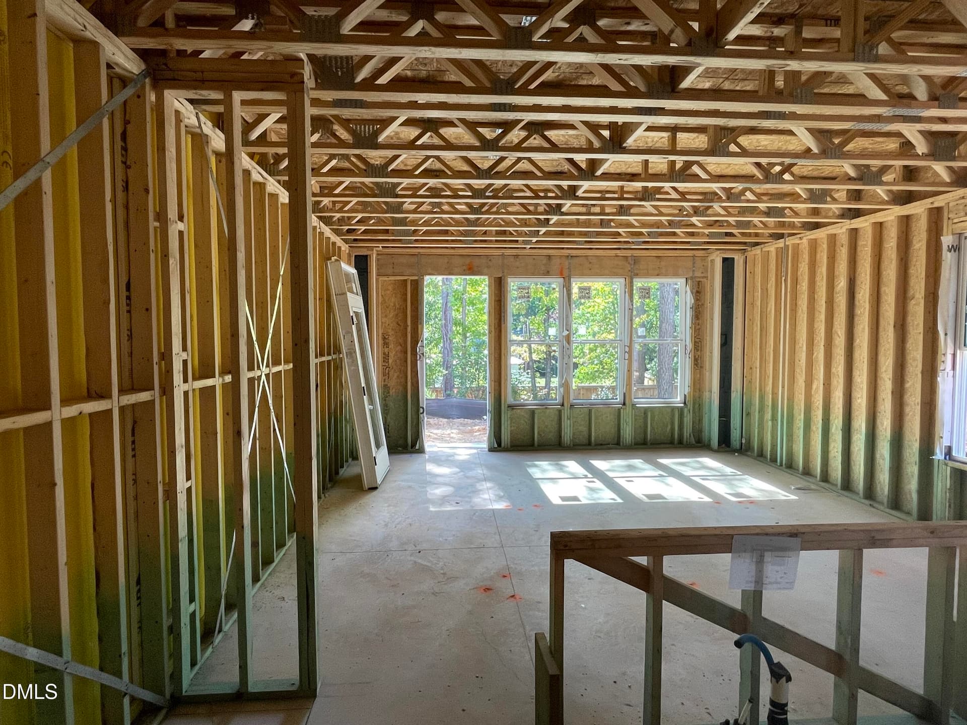 Interior Framed Family Room - 630 Cable Court, Apex, NC 27523